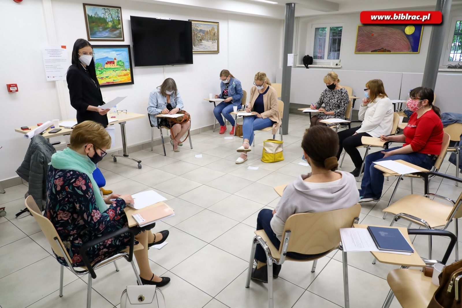 Zdjęcie w galerii na portalu naszraciborz.pl: Warsztaty Zdrowia w raciborskiej bibliotece wiadomości z regionu