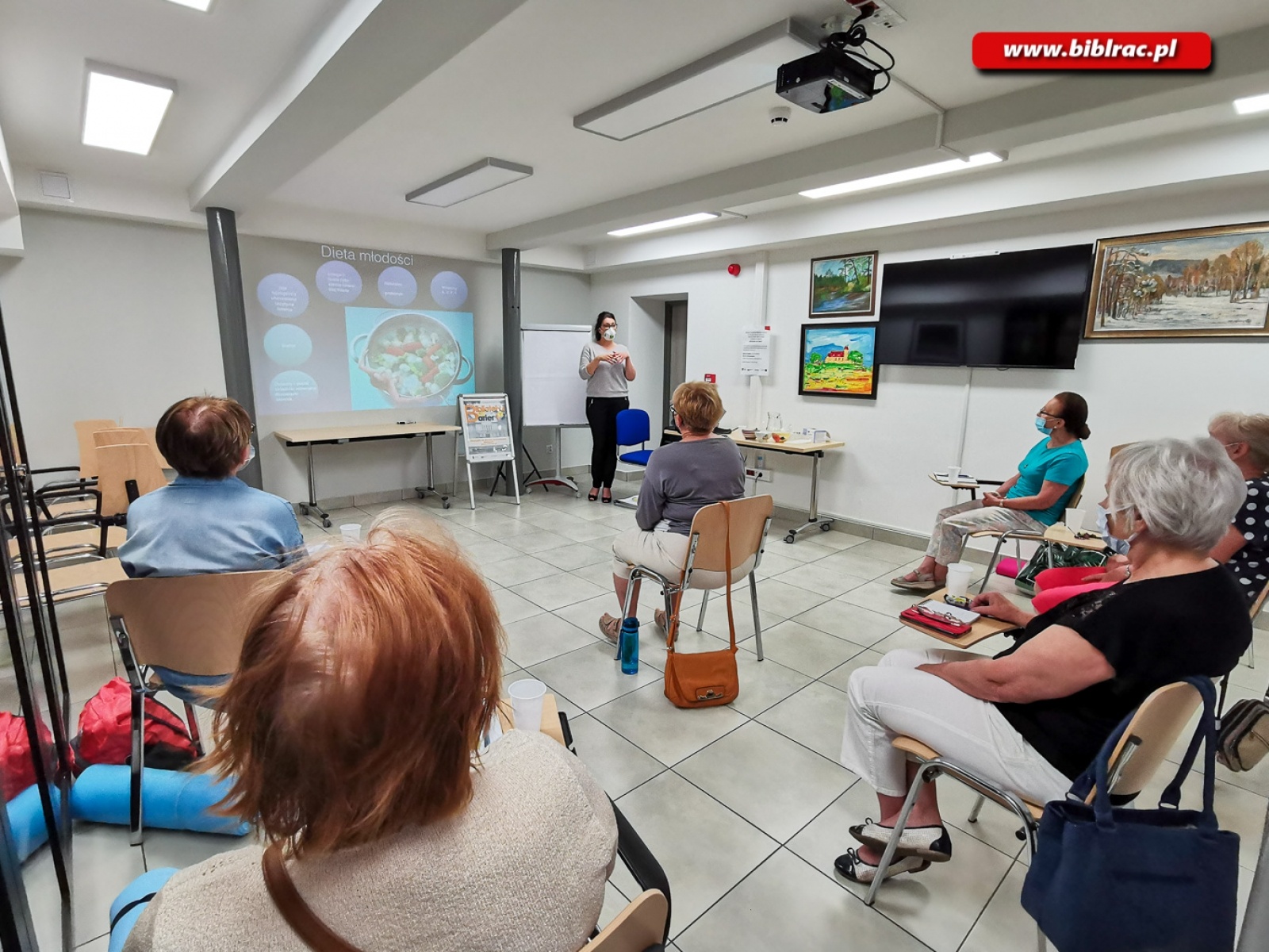 Zdjęcie w galerii na portalu naszraciborz.pl: Warsztaty Zdrowia w raciborskiej bibliotece wiadomości z regionu