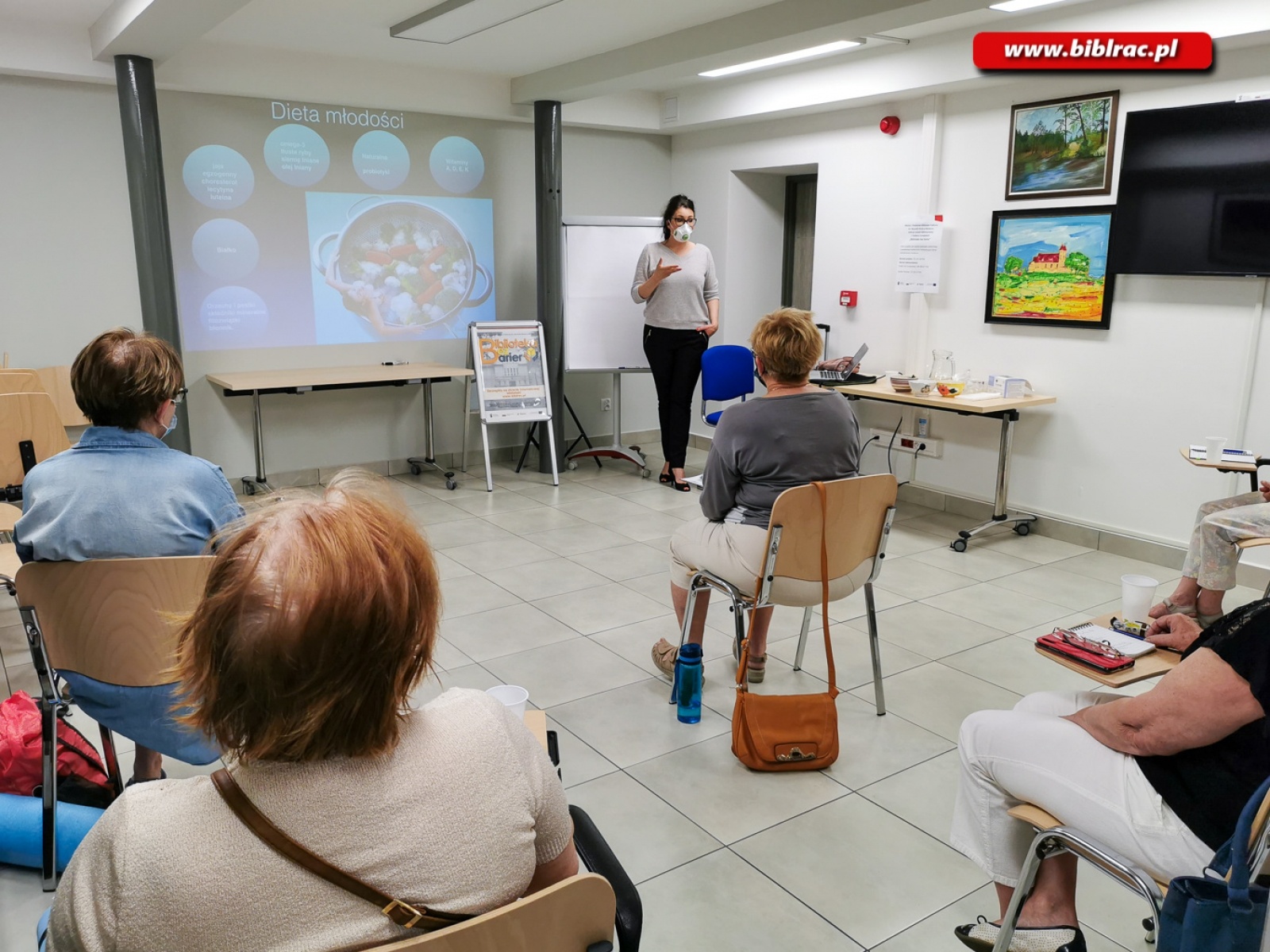 Zdjęcie w galerii na portalu naszraciborz.pl: Warsztaty Zdrowia w raciborskiej bibliotece wiadomości z regionu