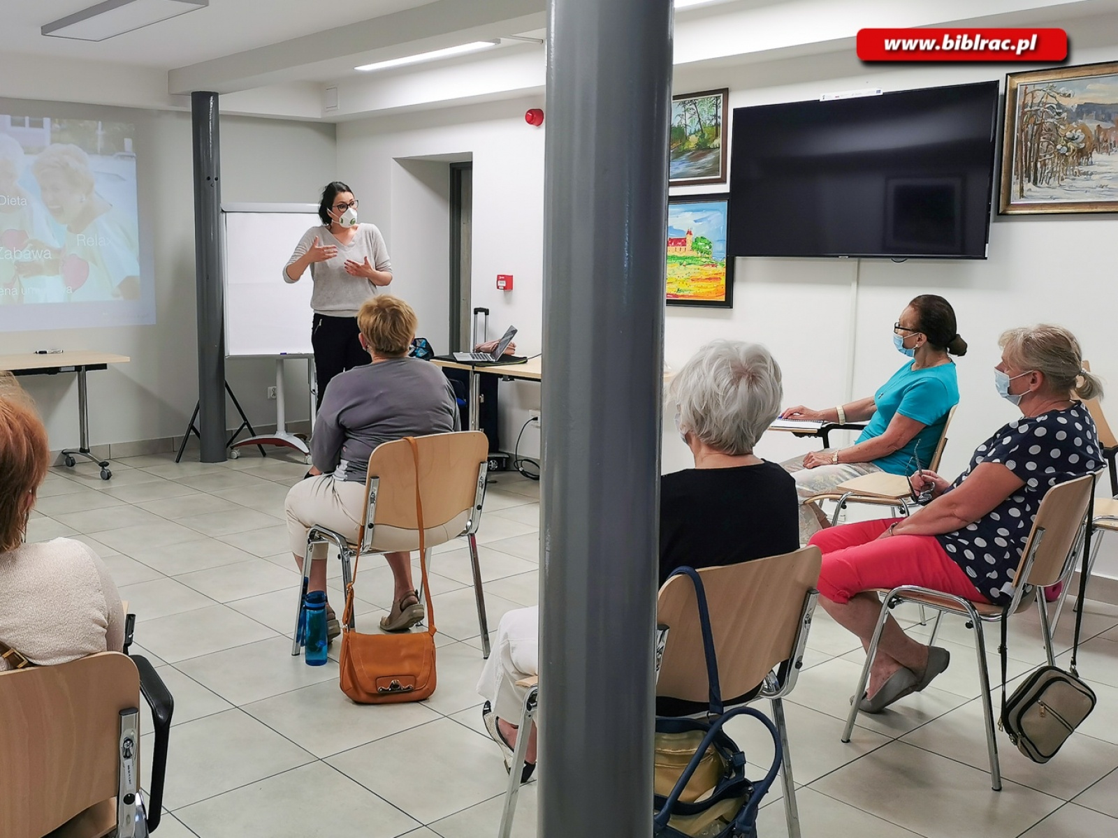 Zdjęcie w galerii na portalu naszraciborz.pl: Warsztaty Zdrowia w raciborskiej bibliotece wiadomości z regionu