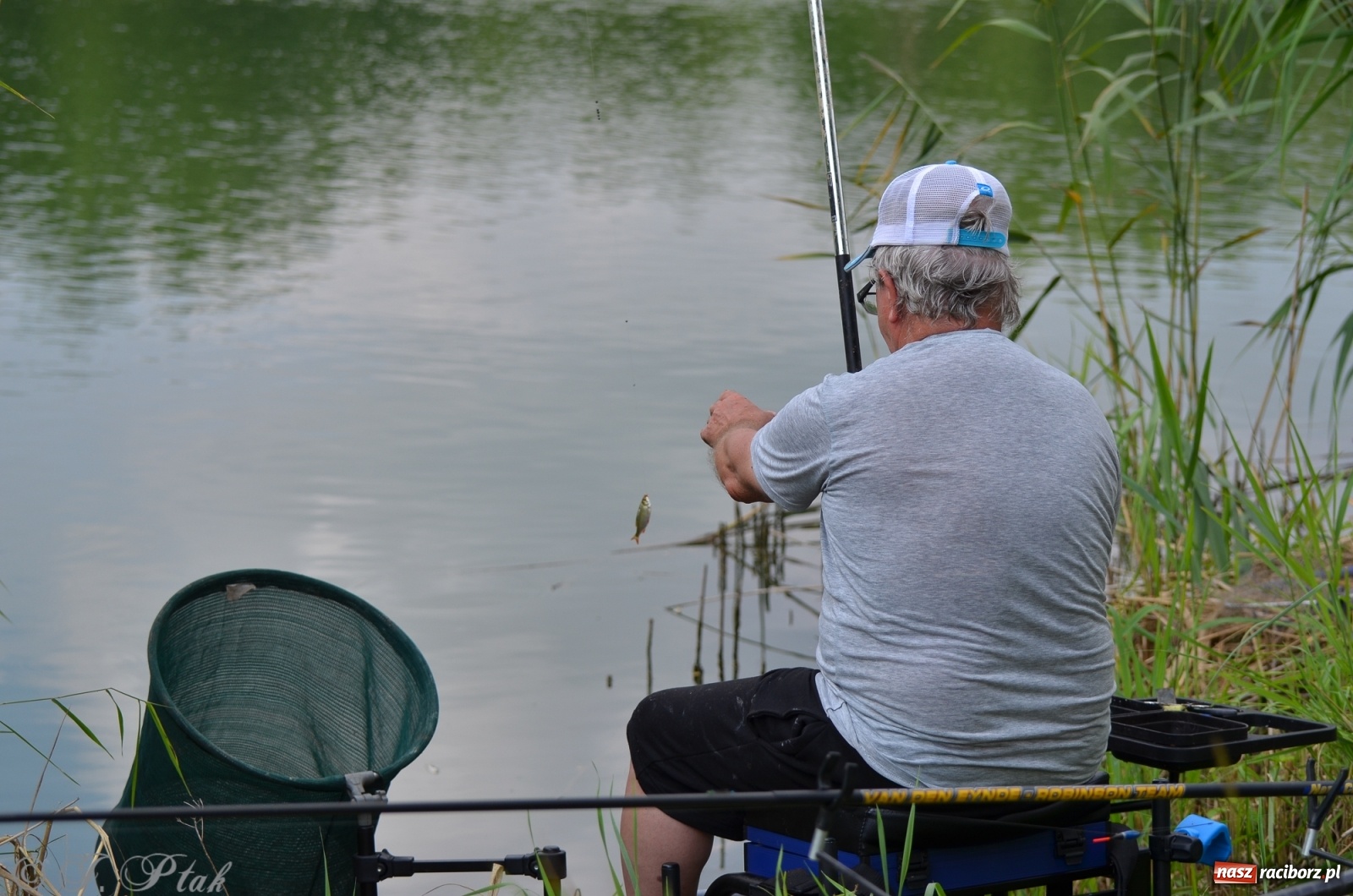 Zdjęcie w galerii na portalu naszraciborz.pl: Wędkarstwo. Eugeniusz Kajstura z trofeum Starosty [FOTO] wiadomości z regionu