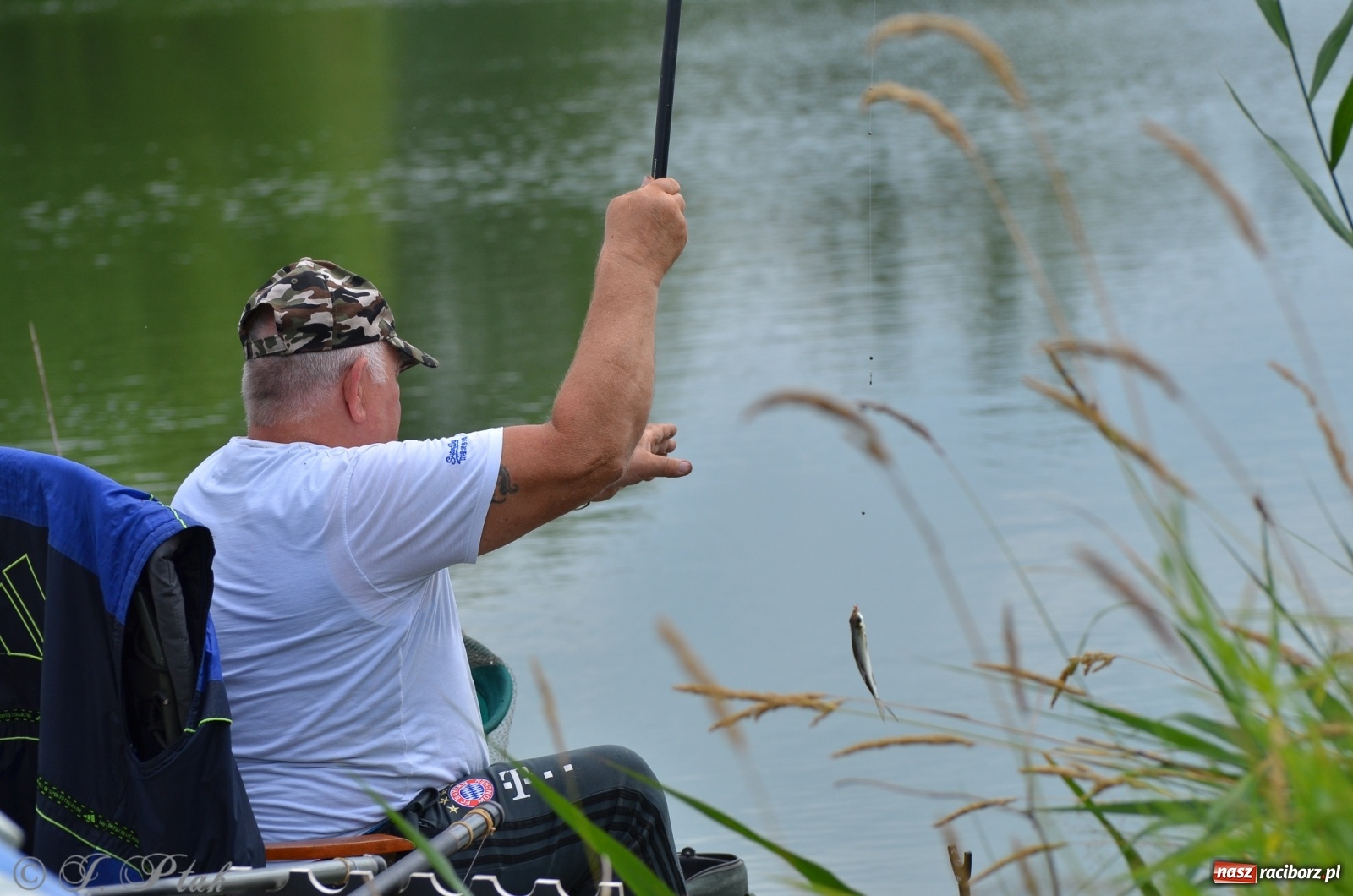 Zdjęcie w galerii na portalu naszraciborz.pl: Wędkarstwo. Eugeniusz Kajstura z trofeum Starosty [FOTO] wiadomości z regionu