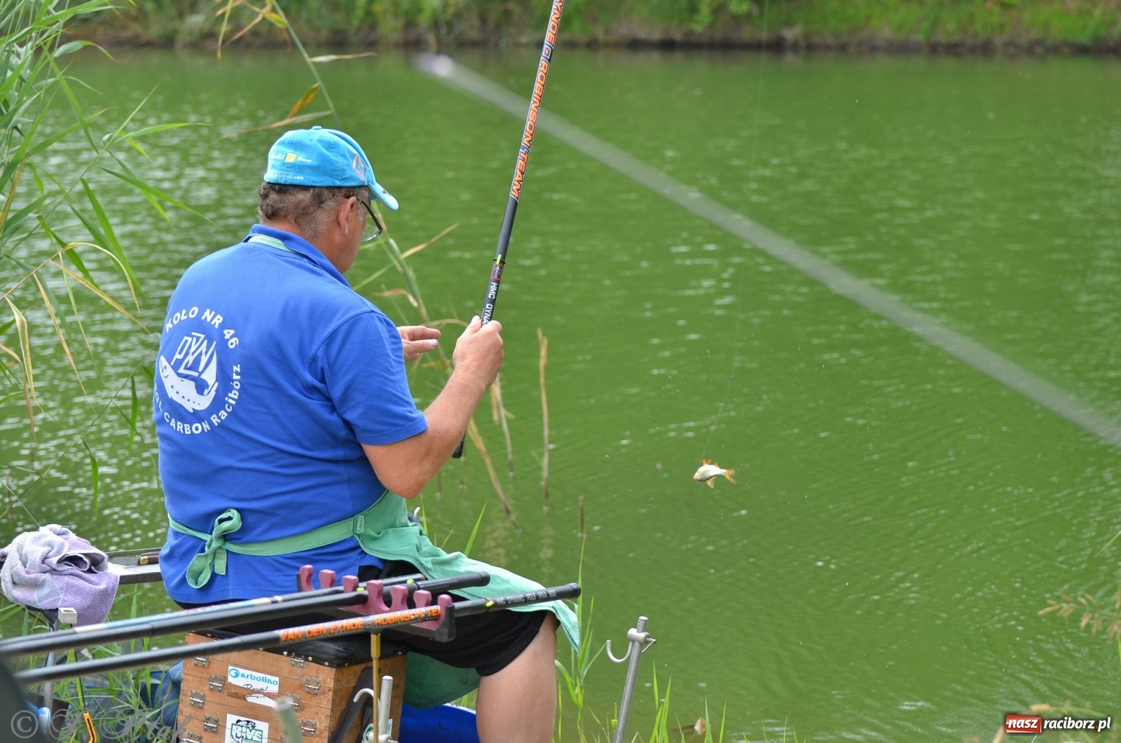 Zdjęcie w galerii na portalu naszraciborz.pl: Wędkarstwo. Eugeniusz Kajstura z trofeum Starosty [FOTO] wiadomości z regionu