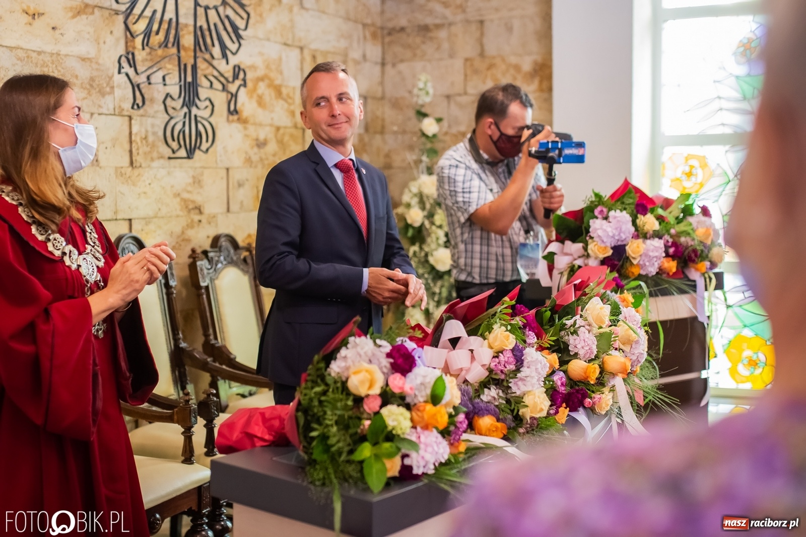 Zdjęcie w galerii na portalu naszraciborz.pl: Złote gody w raciborskim USC  wiadomości z regionu