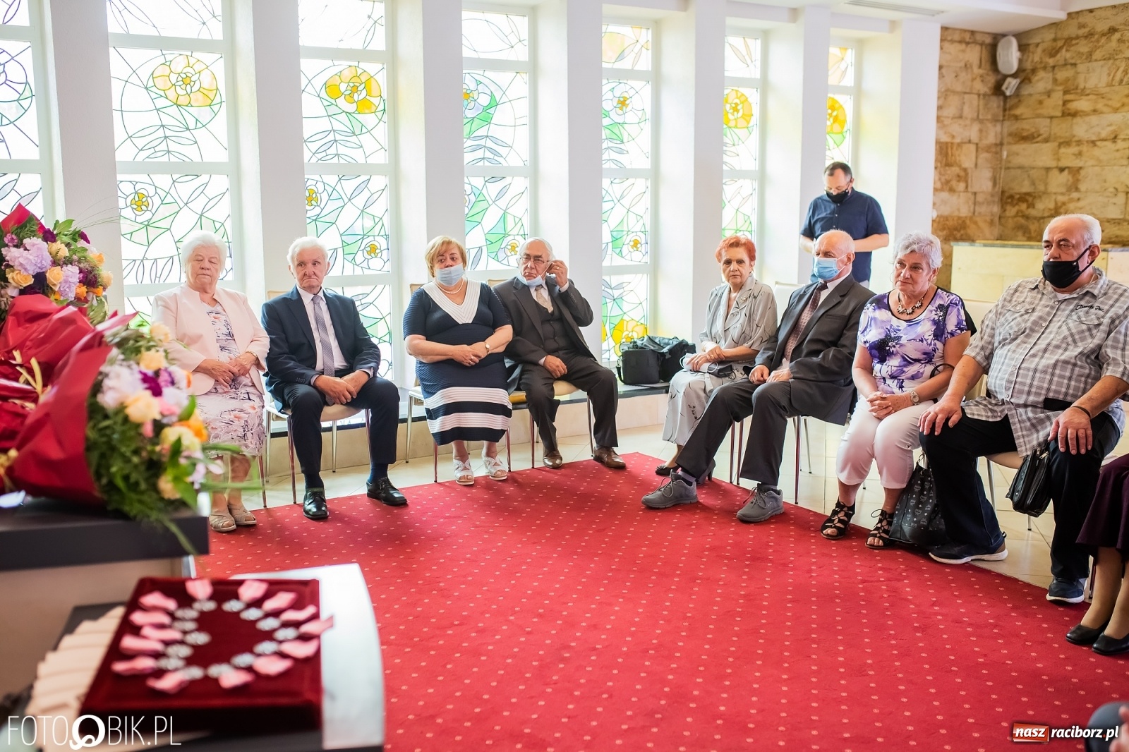 Zdjęcie w galerii na portalu naszraciborz.pl: Złote gody w raciborskim USC  wiadomości z regionu