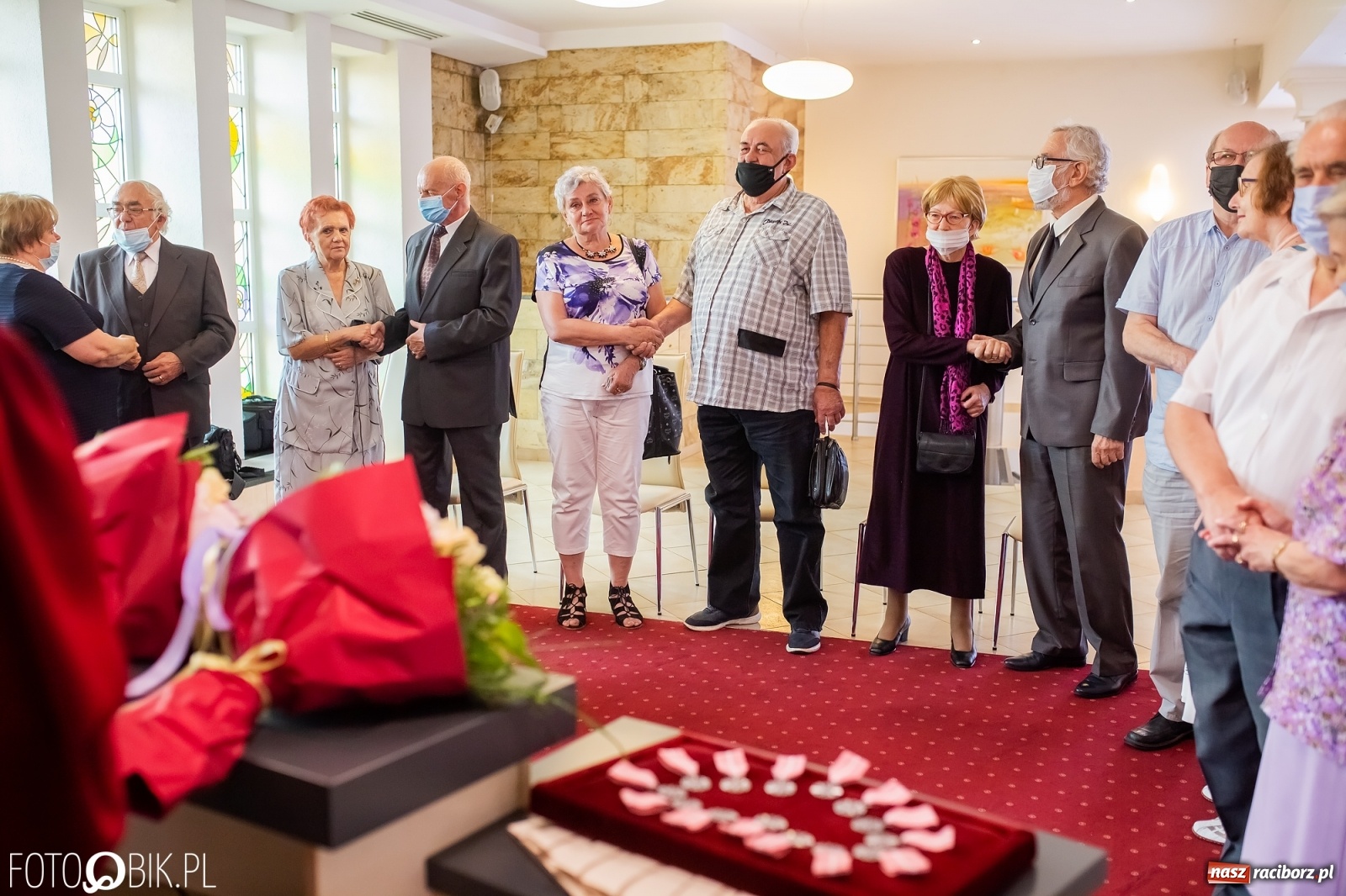 Zdjęcie w galerii na portalu naszraciborz.pl: Złote gody w raciborskim USC  wiadomości z regionu