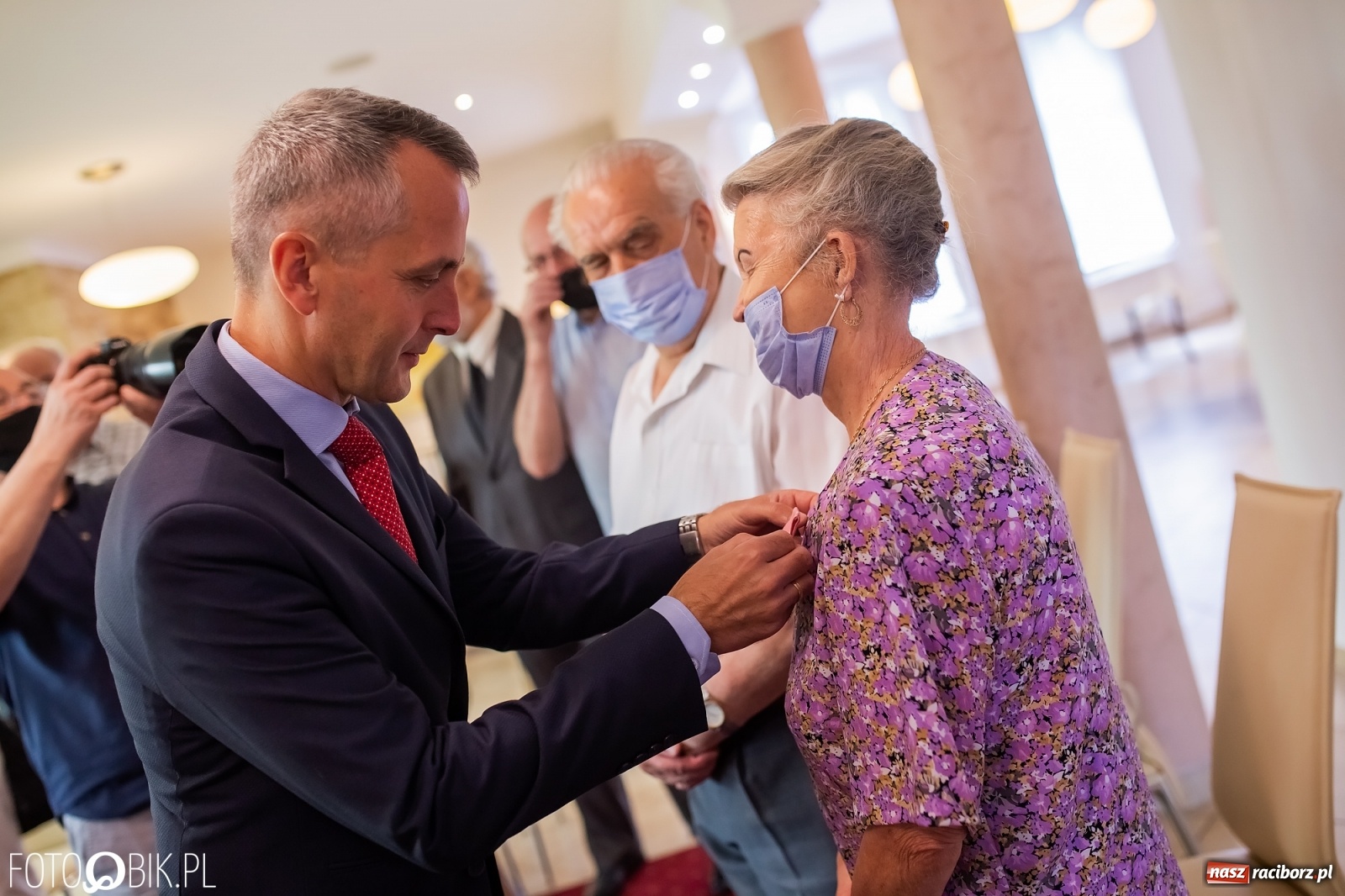 Zdjęcie w galerii na portalu naszraciborz.pl: Złote gody w raciborskim USC  wiadomości z regionu