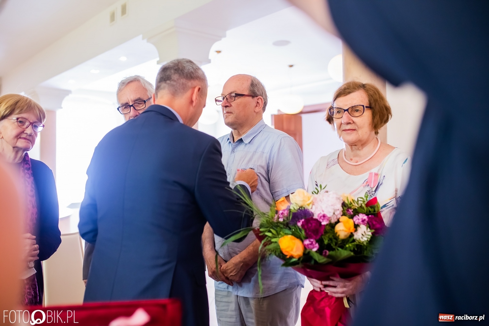 Zdjęcie w galerii na portalu naszraciborz.pl: Złote gody w raciborskim USC  wiadomości z regionu