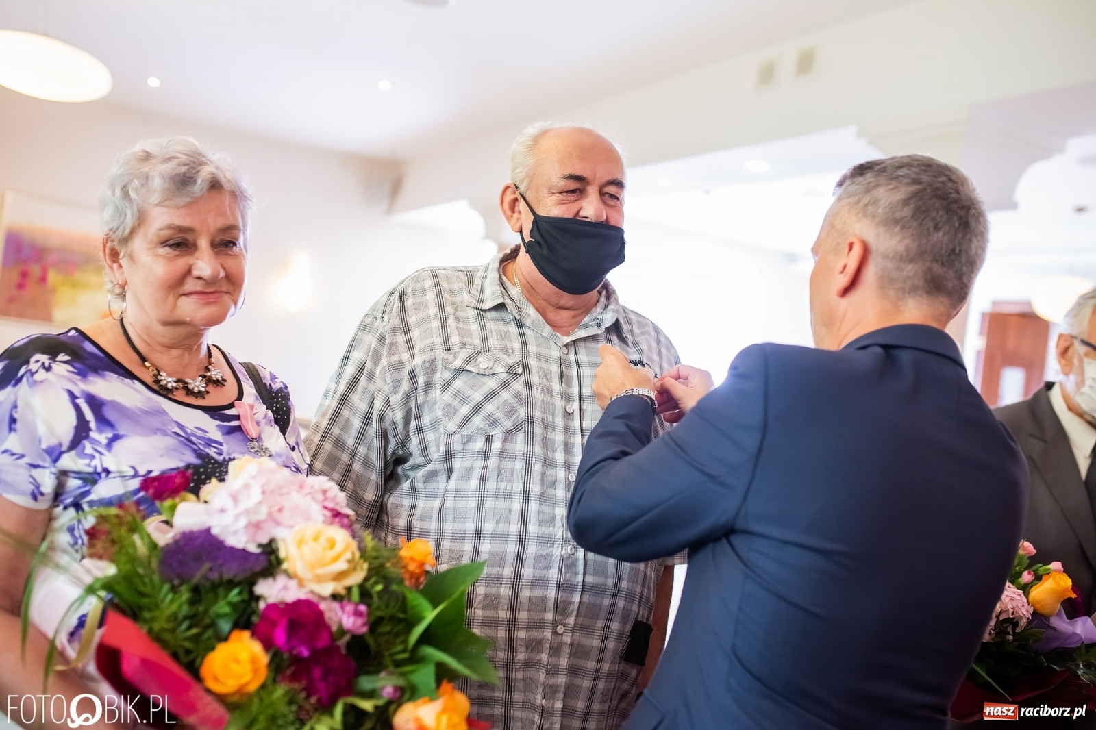 Zdjęcie w galerii na portalu naszraciborz.pl: Złote gody w raciborskim USC  wiadomości z regionu