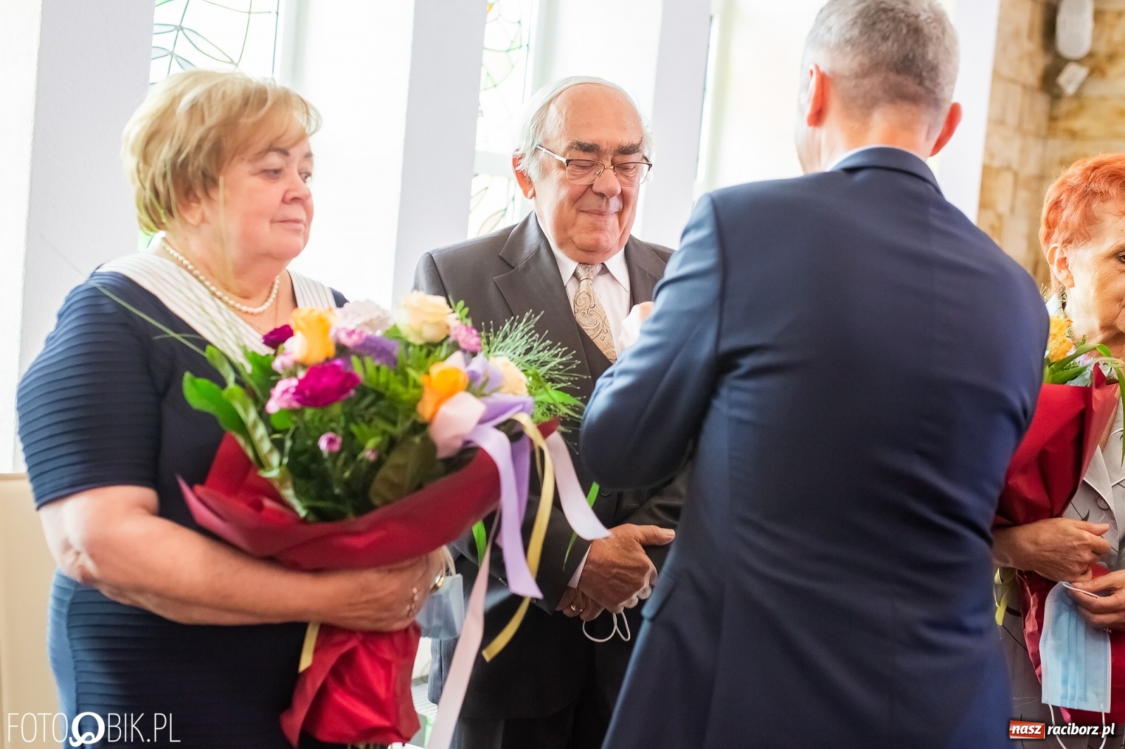 Zdjęcie w galerii na portalu naszraciborz.pl: Złote gody w raciborskim USC  wiadomości z regionu