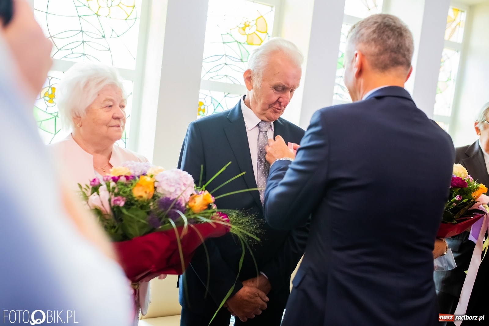 Zdjęcie w galerii na portalu naszraciborz.pl: Złote gody w raciborskim USC  wiadomości z regionu