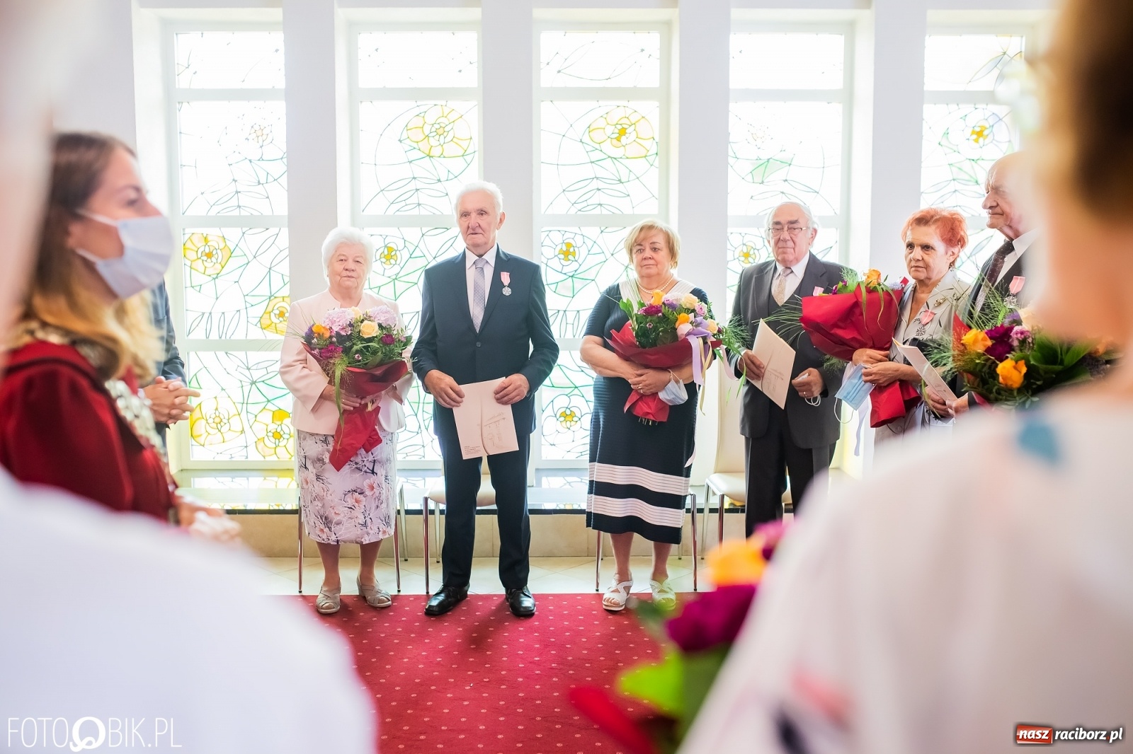 Zdjęcie w galerii na portalu naszraciborz.pl: Złote gody w raciborskim USC  wiadomości z regionu