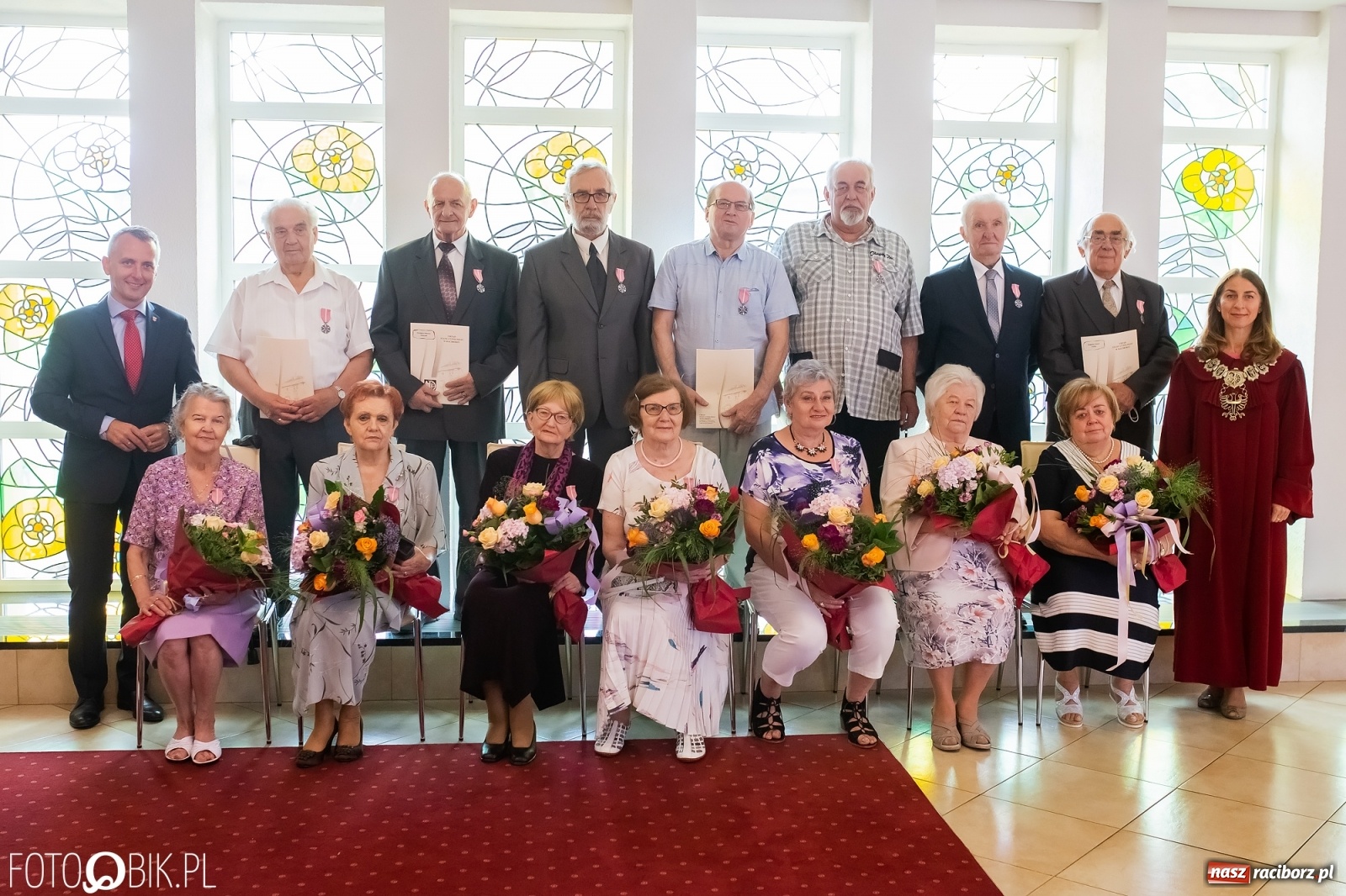 Zdjęcie w galerii na portalu naszraciborz.pl: Złote gody w raciborskim USC  wiadomości z regionu