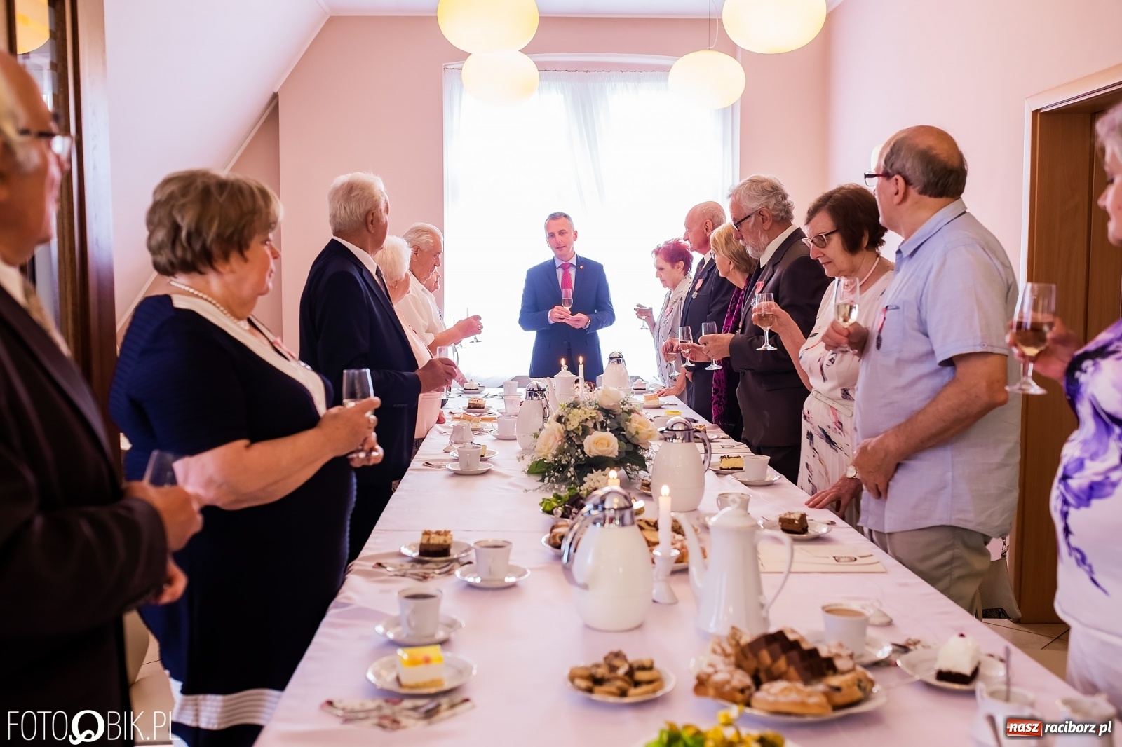 Zdjęcie w galerii na portalu naszraciborz.pl: Złote gody w raciborskim USC  wiadomości z regionu