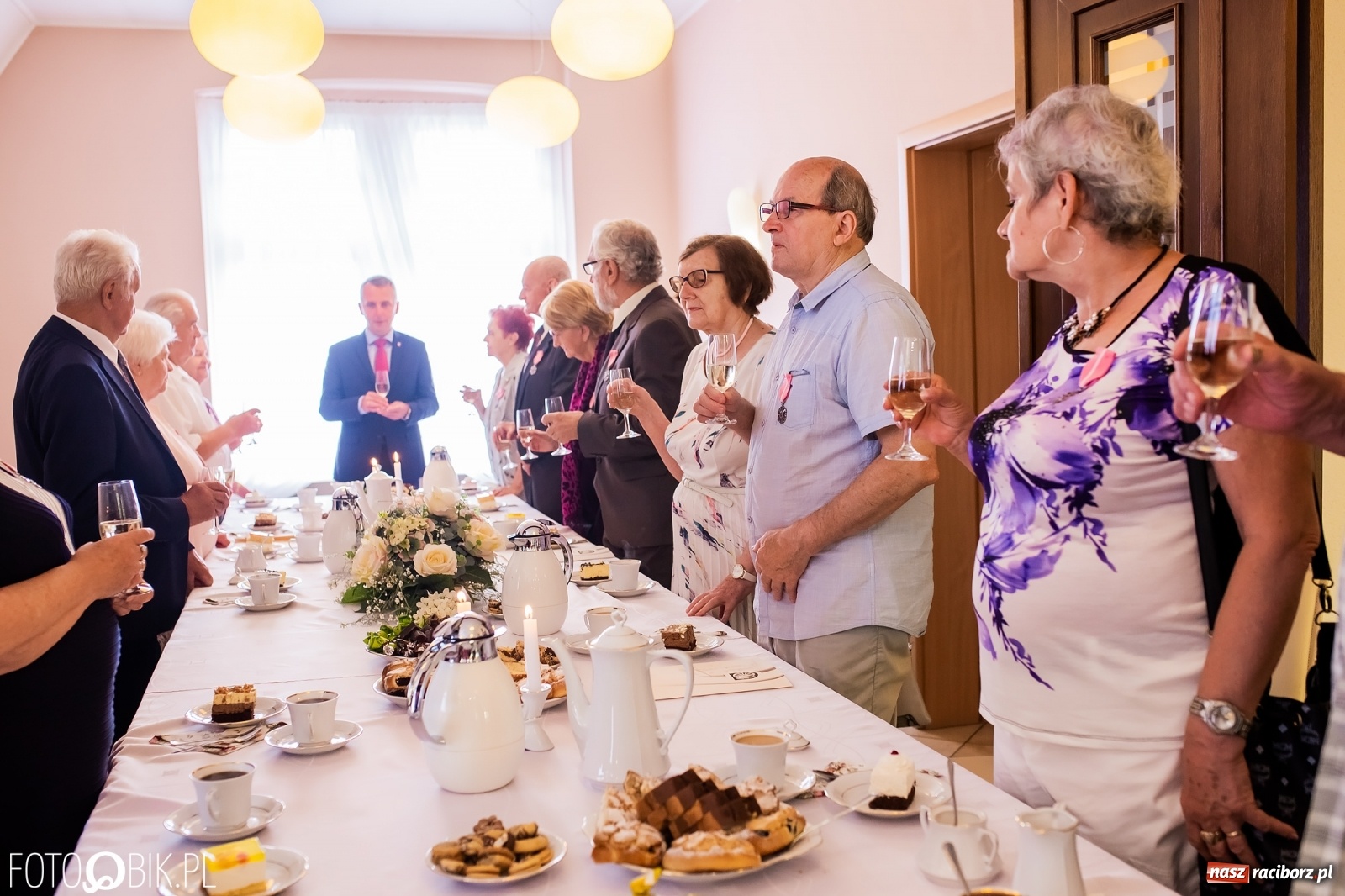 Zdjęcie w galerii na portalu naszraciborz.pl: Złote gody w raciborskim USC  wiadomości z regionu