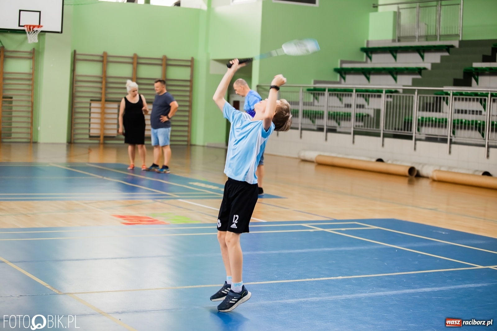 Zdjęcie w galerii na portalu naszraciborz.pl: Turniej badmintona w Arenie Rafako wiadomości z regionu