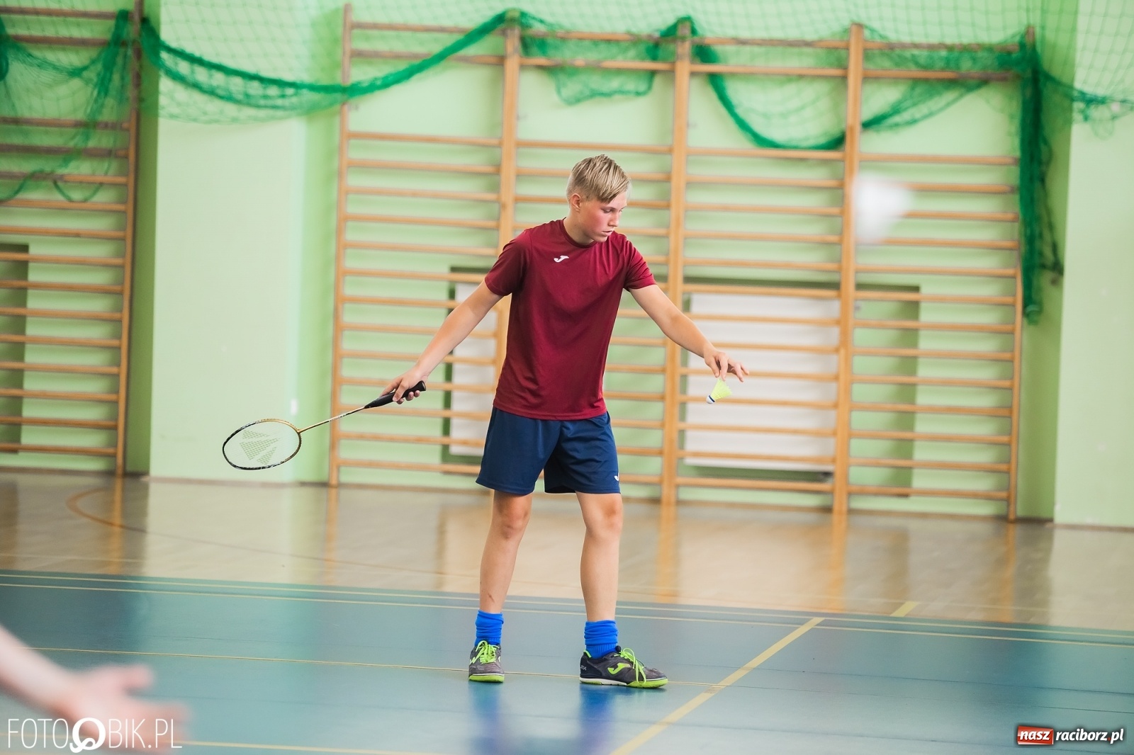 Zdjęcie w galerii na portalu naszraciborz.pl: Turniej badmintona w Arenie Rafako wiadomości z regionu