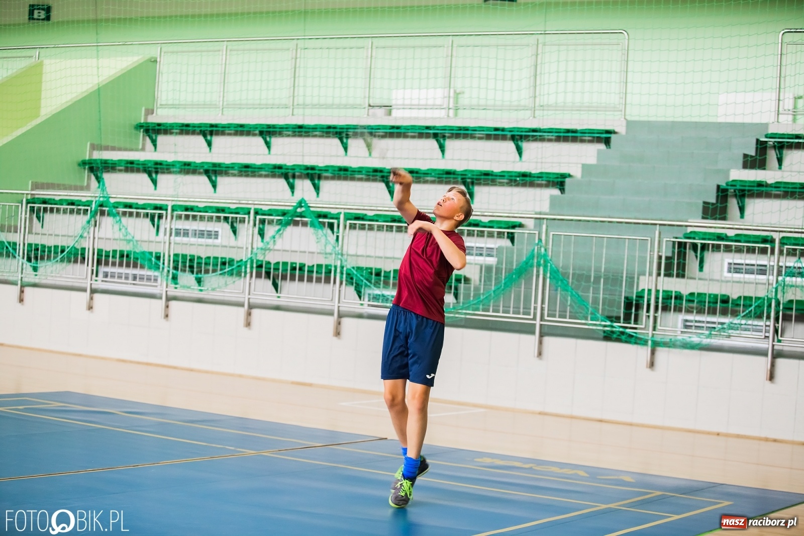 Zdjęcie w galerii na portalu naszraciborz.pl: Turniej badmintona w Arenie Rafako wiadomości z regionu