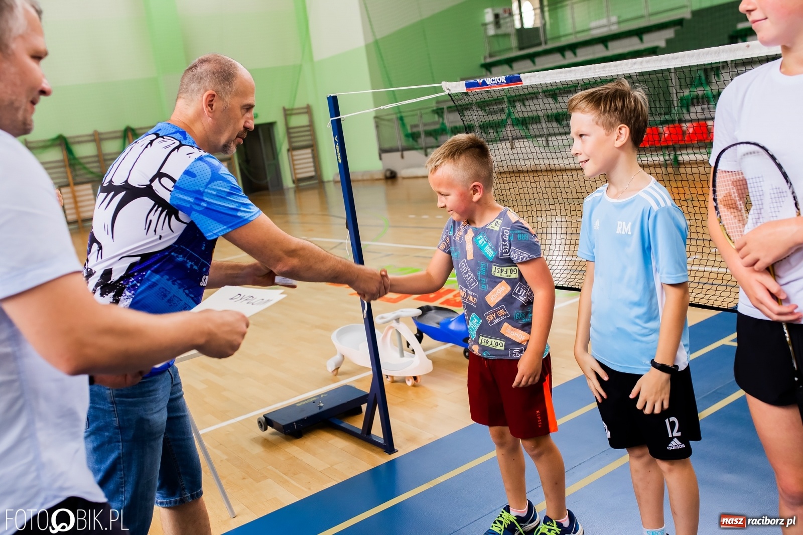 Zdjęcie w galerii na portalu naszraciborz.pl: Turniej badmintona w Arenie Rafako wiadomości z regionu