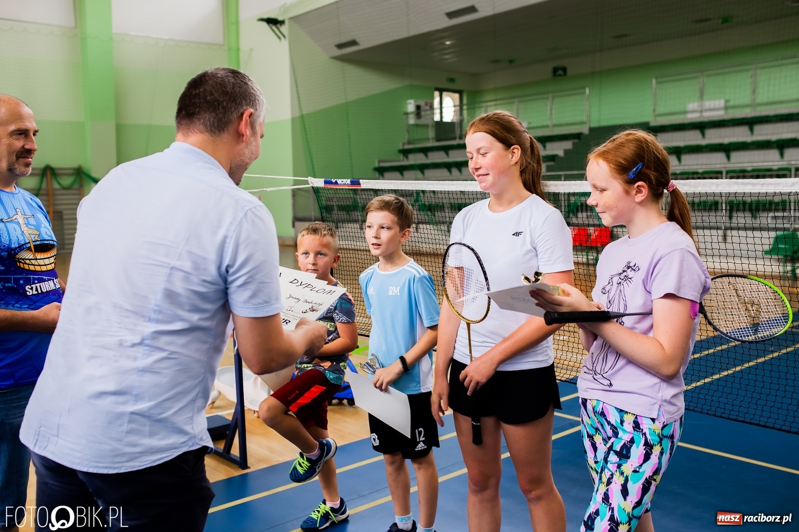 Zdjęcie w galerii na portalu naszraciborz.pl: Turniej badmintona w Arenie Rafako wiadomości z regionu
