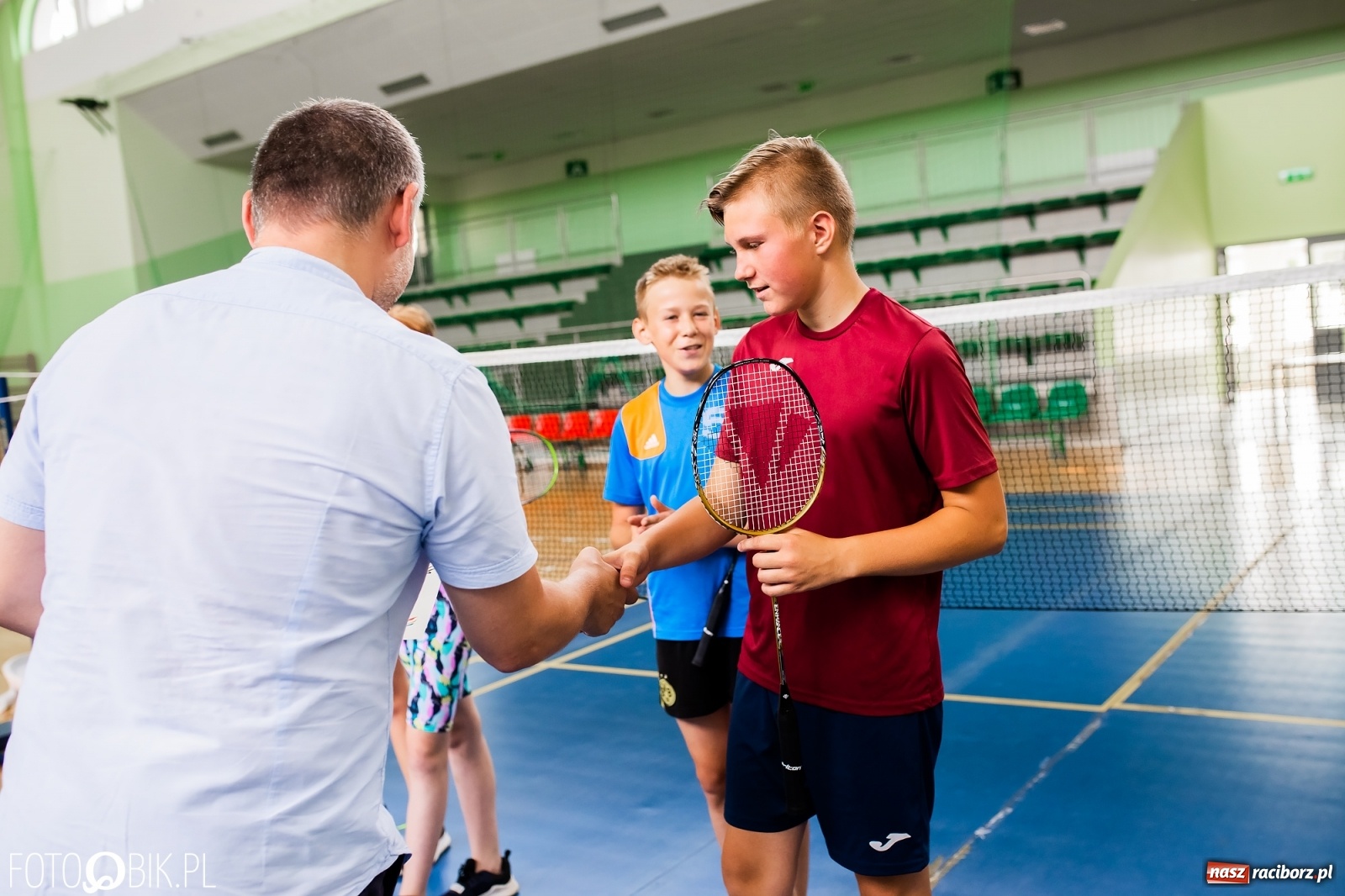 Zdjęcie w galerii na portalu naszraciborz.pl: Turniej badmintona w Arenie Rafako wiadomości z regionu