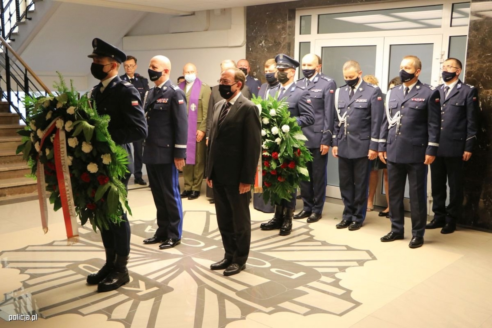 Zdjęcie w galerii na portalu naszraciborz.pl: Aspirant Michał Kędzierski upamiętniony w Komendzie Głównej Policji wiadomości z regionu