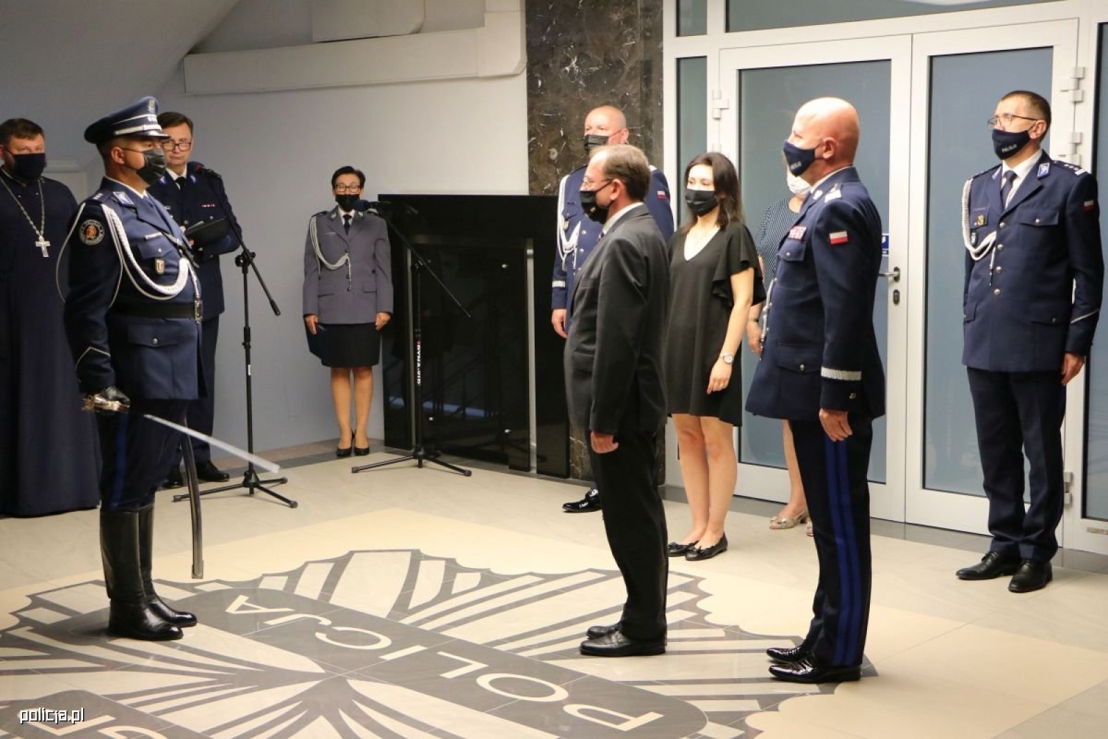 Zdjęcie w galerii na portalu naszraciborz.pl: Aspirant Michał Kędzierski upamiętniony w Komendzie Głównej Policji wiadomości z regionu