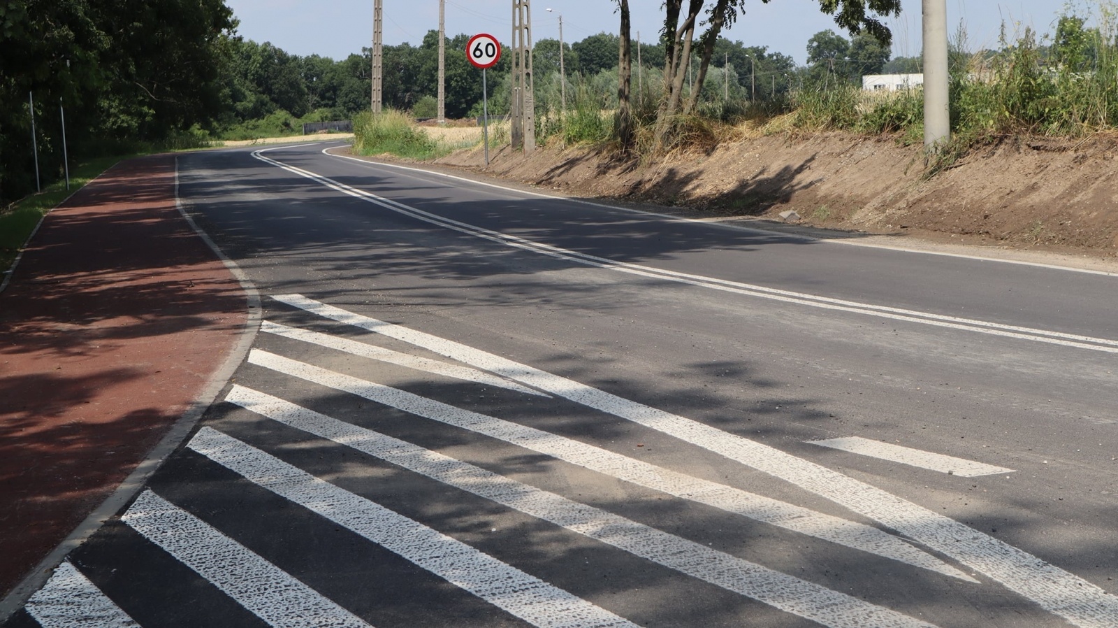 Zdjęcie w galerii na portalu naszraciborz.pl: Powiat zakończył kolejną inwestycję drogową wiadomości z regionu