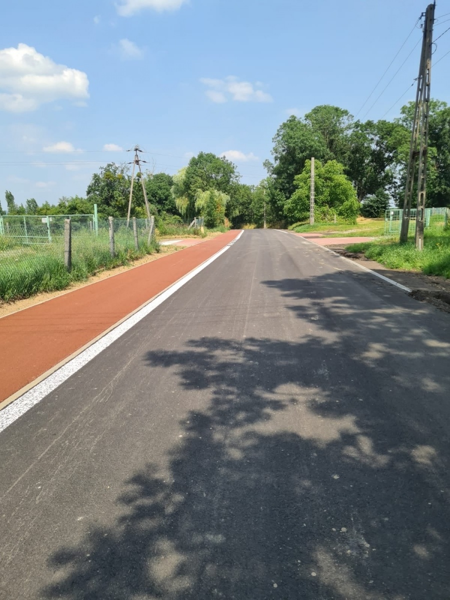 Zdjęcie w galerii na portalu naszraciborz.pl: Powiat zakończył kolejną inwestycję drogową wiadomości z regionu