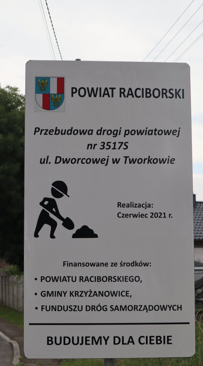 Zdjęcie w galerii na portalu naszraciborz.pl: Powiat zakończył kolejną inwestycję drogową wiadomości z regionu