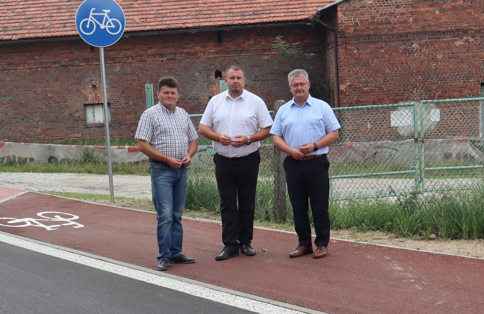 Zdjęcie w galerii na portalu naszraciborz.pl: Powiat zakończył kolejną inwestycję drogową wiadomości z regionu