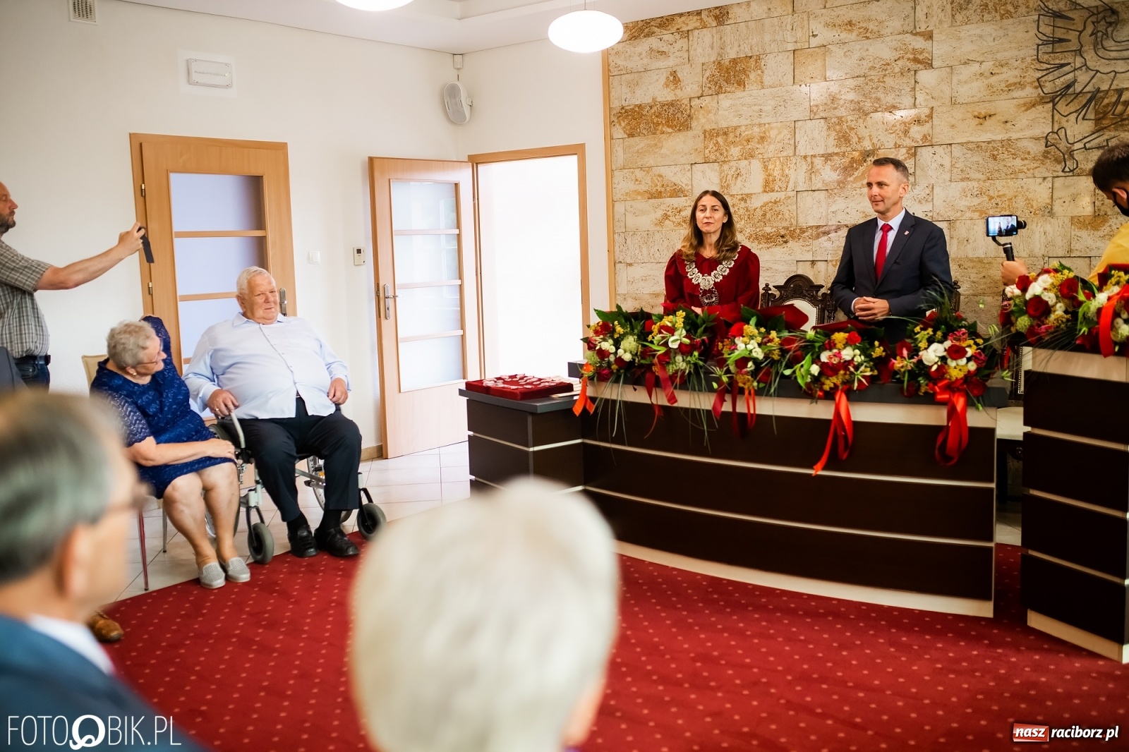 Zdjęcie w galerii na portalu naszraciborz.pl: Złote Gody w Raciborzu. Małżonkowie dziękowali sobie za 50 lat pożycia wiadomości z regionu