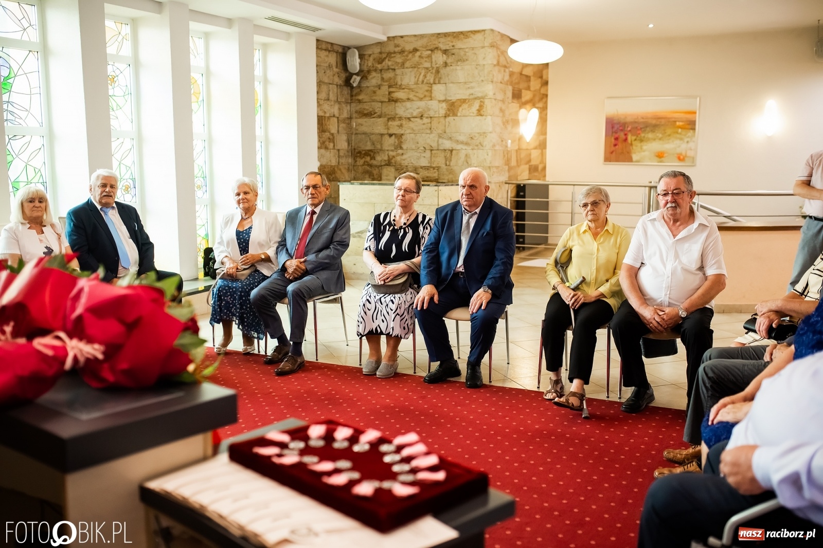 Zdjęcie w galerii na portalu naszraciborz.pl: Złote Gody w Raciborzu. Małżonkowie dziękowali sobie za 50 lat pożycia wiadomości z regionu