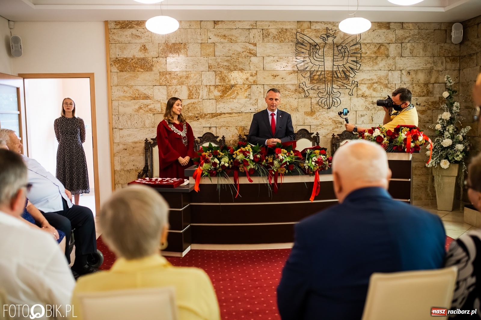 Zdjęcie w galerii na portalu naszraciborz.pl: Złote Gody w Raciborzu. Małżonkowie dziękowali sobie za 50 lat pożycia wiadomości z regionu