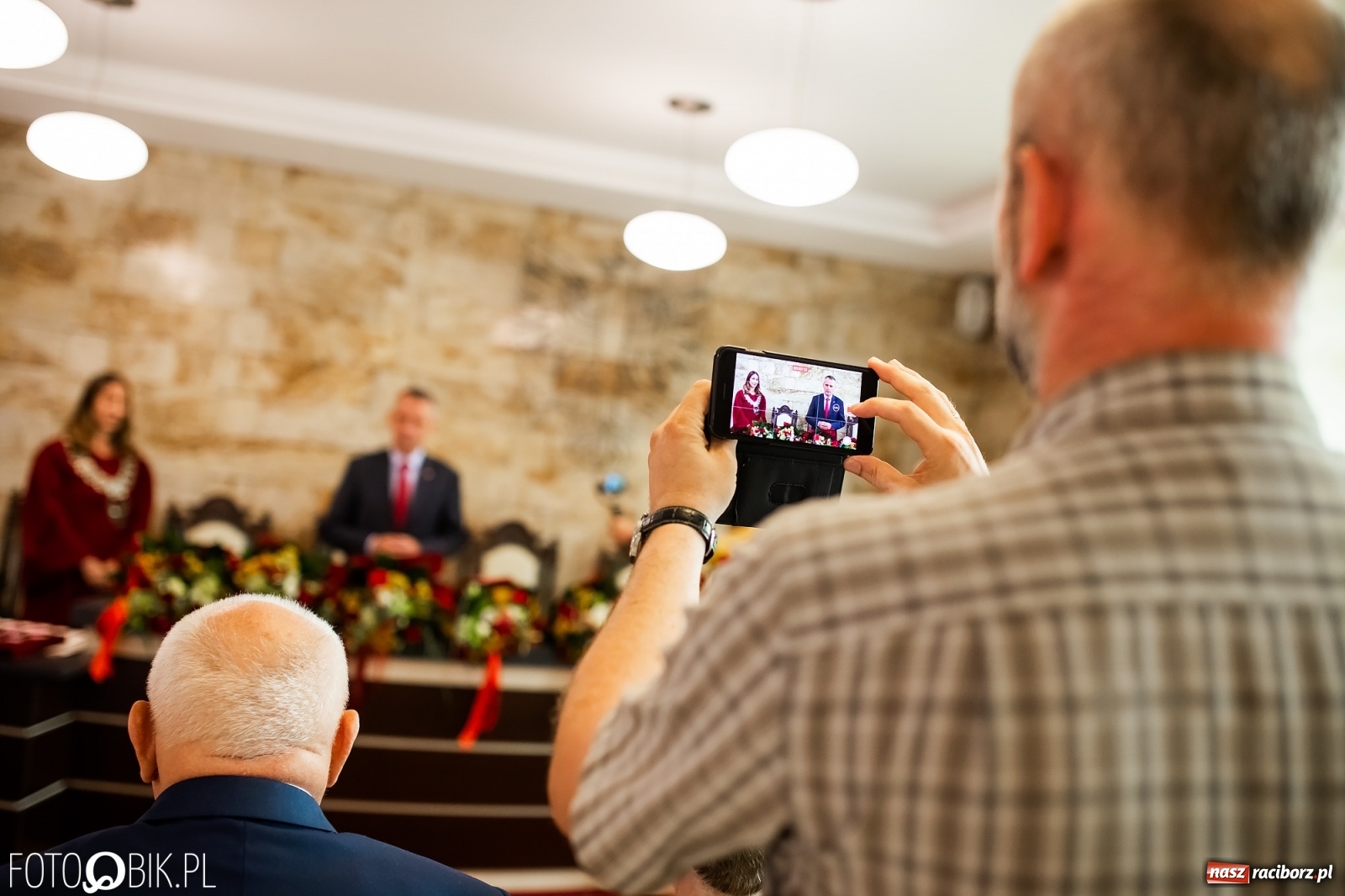 Zdjęcie w galerii na portalu naszraciborz.pl: Złote Gody w Raciborzu. Małżonkowie dziękowali sobie za 50 lat pożycia wiadomości z regionu