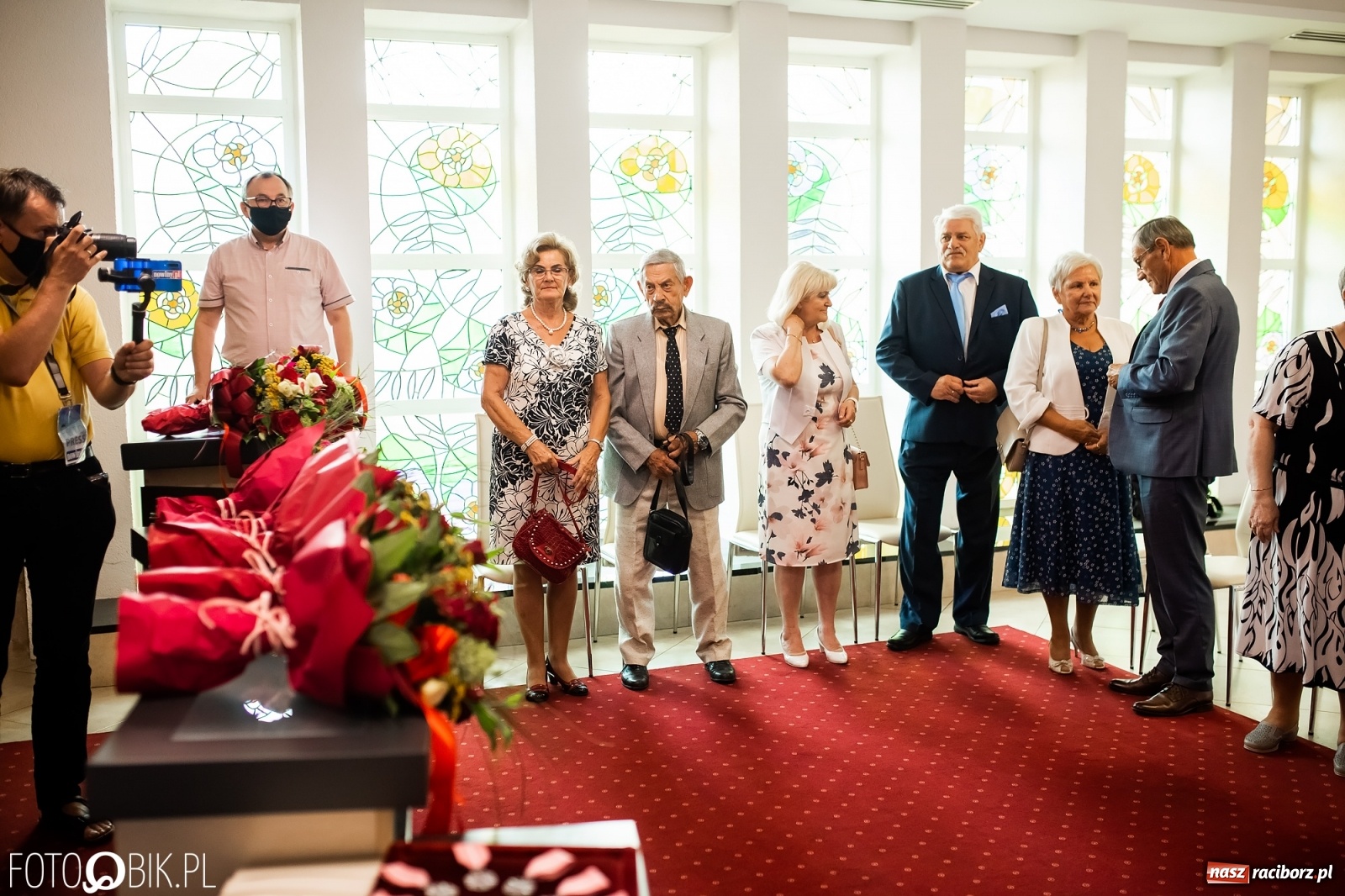 Zdjęcie w galerii na portalu naszraciborz.pl: Złote Gody w Raciborzu. Małżonkowie dziękowali sobie za 50 lat pożycia wiadomości z regionu