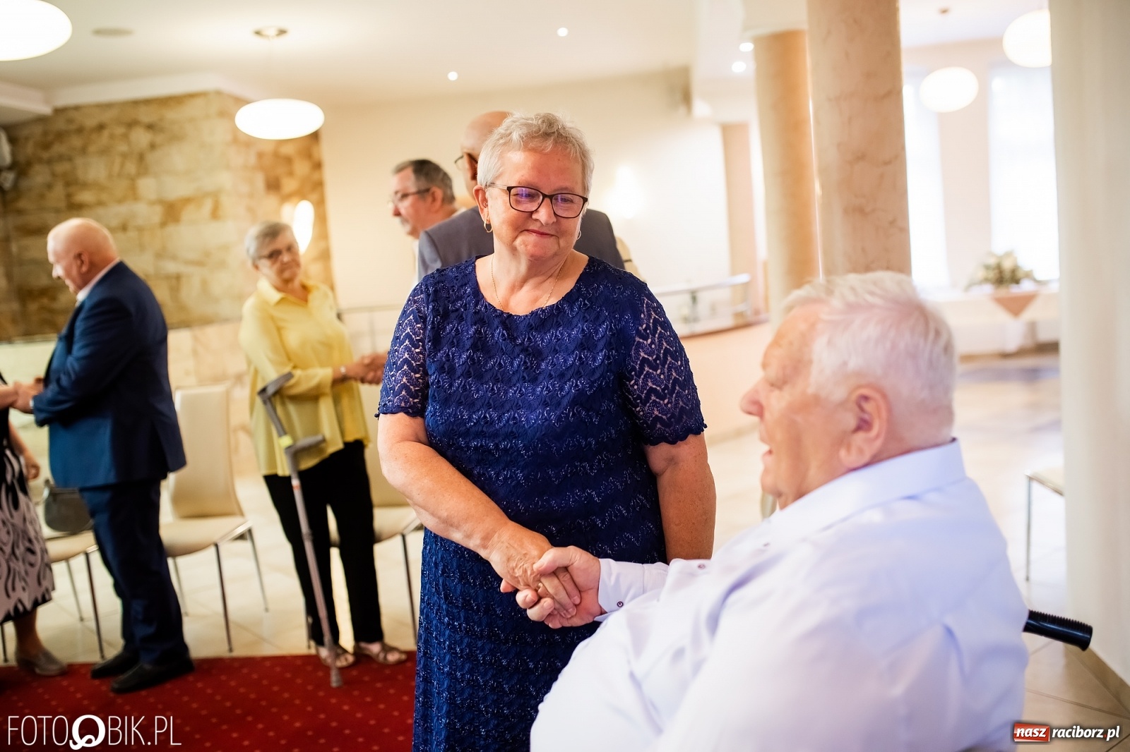 Zdjęcie w galerii na portalu naszraciborz.pl: Złote Gody w Raciborzu. Małżonkowie dziękowali sobie za 50 lat pożycia wiadomości z regionu