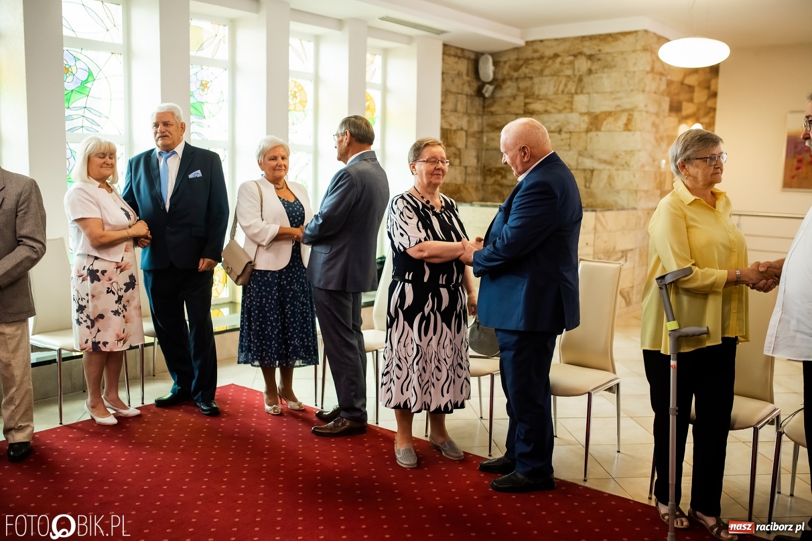 Zdjęcie w galerii na portalu naszraciborz.pl: Złote Gody w Raciborzu. Małżonkowie dziękowali sobie za 50 lat pożycia wiadomości z regionu