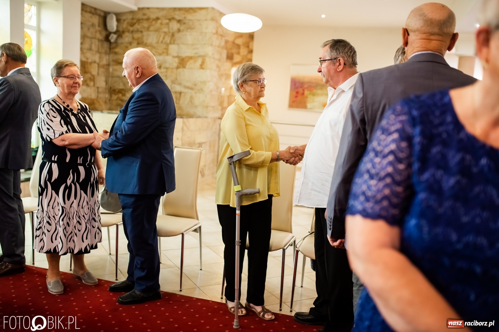Zdjęcie w galerii na portalu naszraciborz.pl: Złote Gody w Raciborzu. Małżonkowie dziękowali sobie za 50 lat pożycia wiadomości z regionu