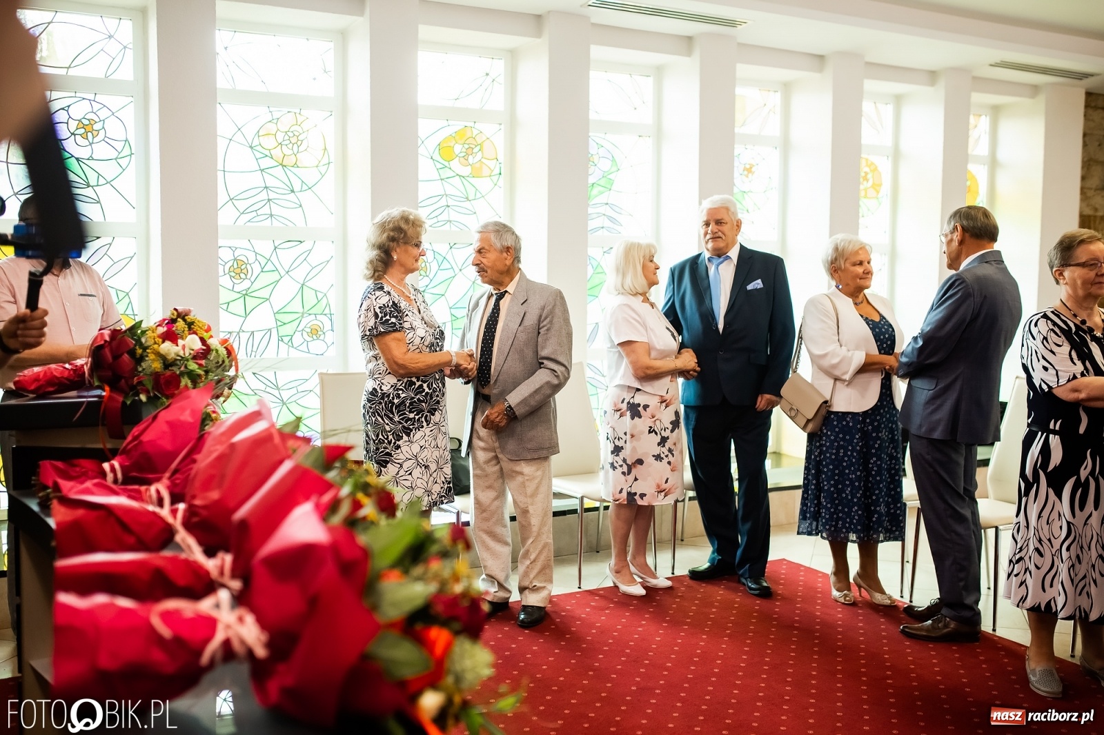 Zdjęcie w galerii na portalu naszraciborz.pl: Złote Gody w Raciborzu. Małżonkowie dziękowali sobie za 50 lat pożycia wiadomości z regionu