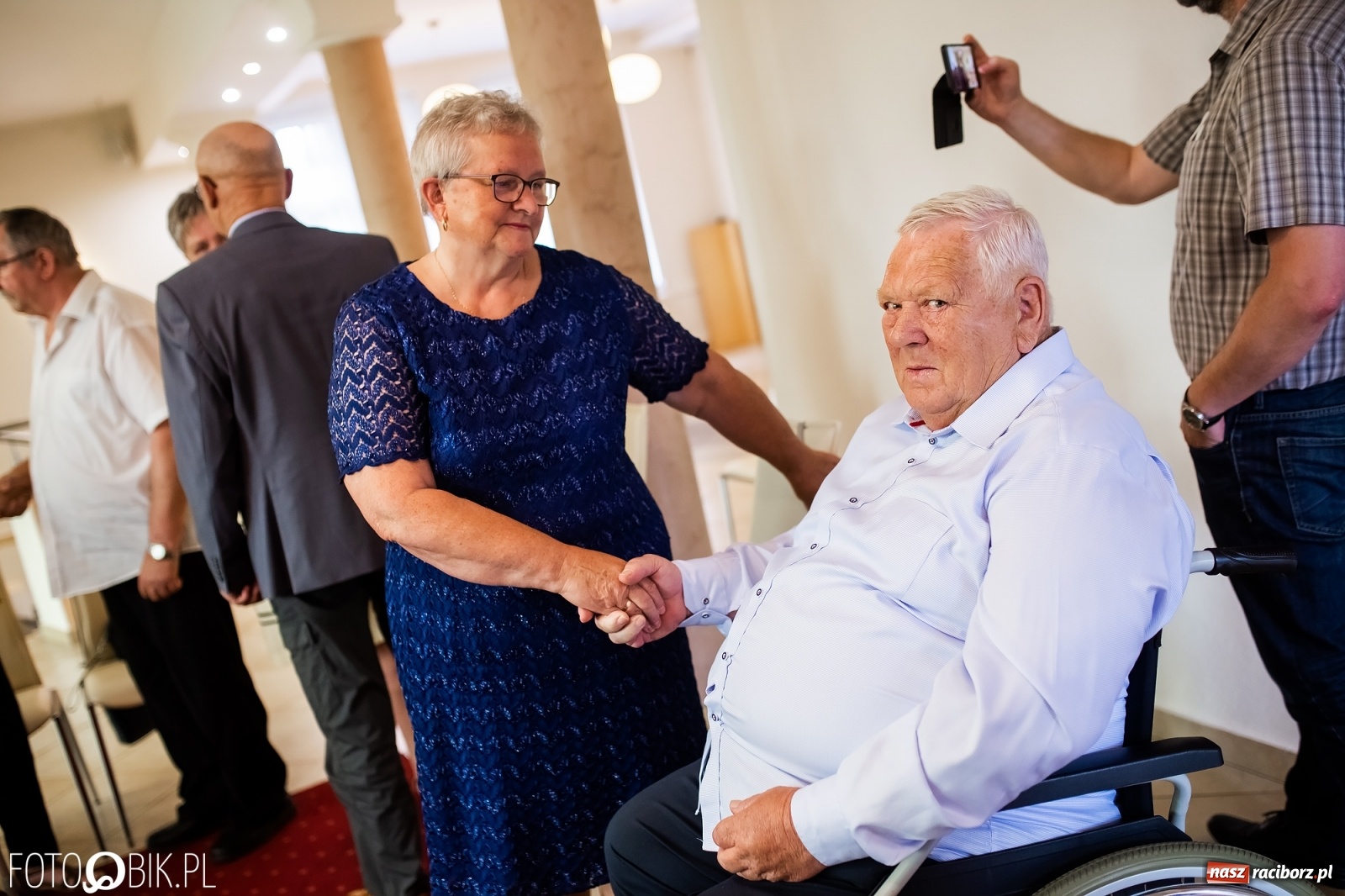 Zdjęcie w galerii na portalu naszraciborz.pl: Złote Gody w Raciborzu. Małżonkowie dziękowali sobie za 50 lat pożycia wiadomości z regionu