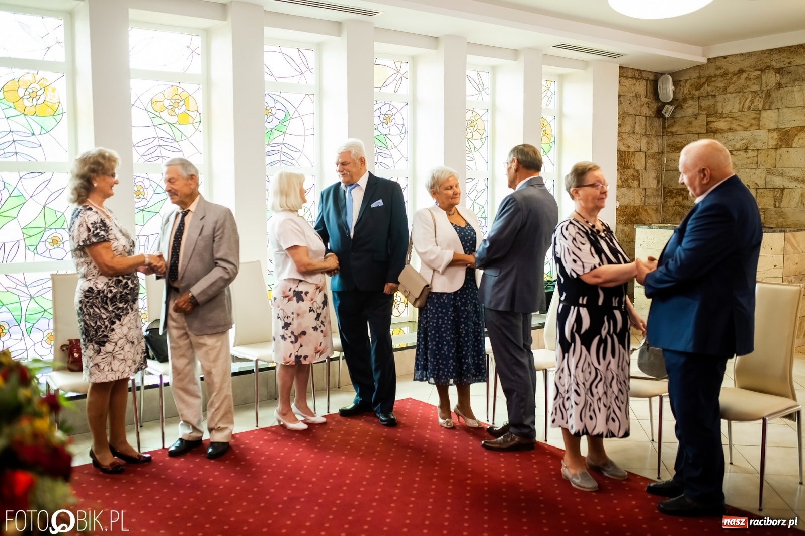 Zdjęcie w galerii na portalu naszraciborz.pl: Złote Gody w Raciborzu. Małżonkowie dziękowali sobie za 50 lat pożycia wiadomości z regionu
