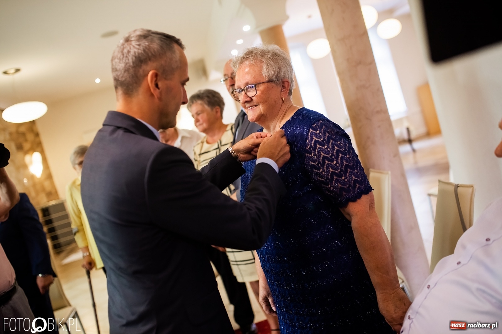 Zdjęcie w galerii na portalu naszraciborz.pl: Złote Gody w Raciborzu. Małżonkowie dziękowali sobie za 50 lat pożycia wiadomości z regionu