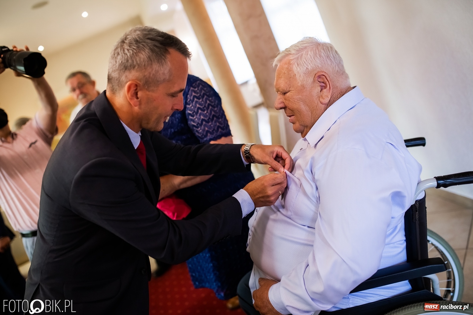Zdjęcie w galerii na portalu naszraciborz.pl: Złote Gody w Raciborzu. Małżonkowie dziękowali sobie za 50 lat pożycia wiadomości z regionu