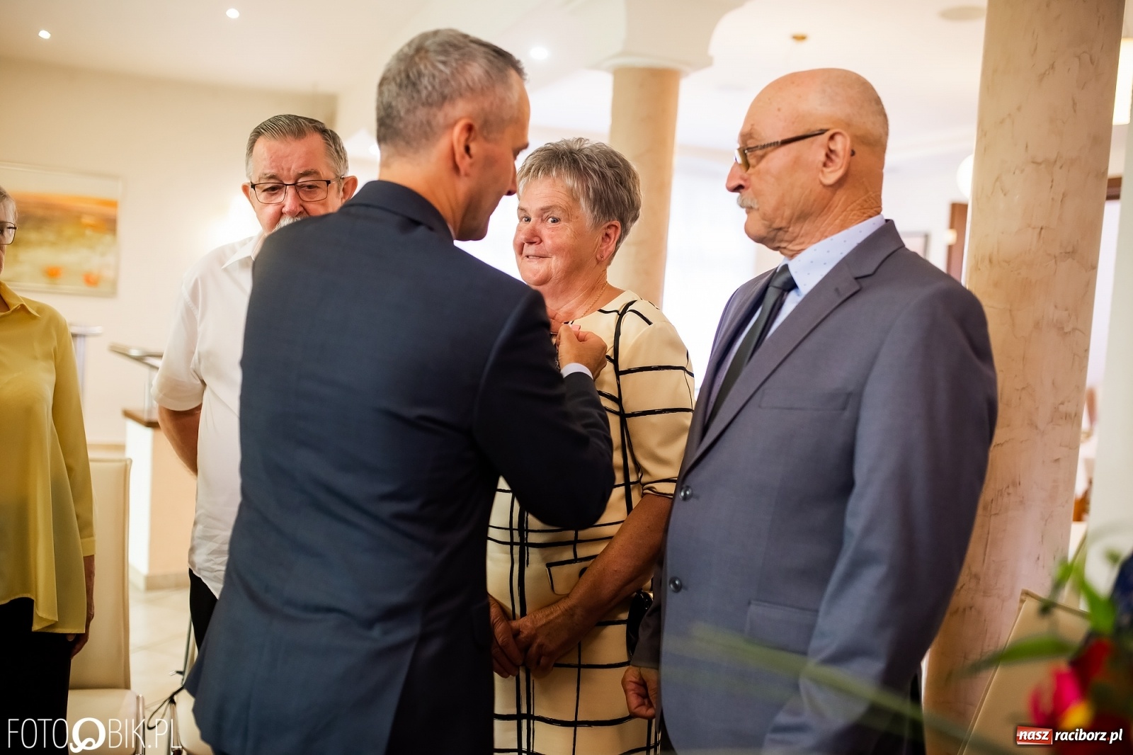 Zdjęcie w galerii na portalu naszraciborz.pl: Złote Gody w Raciborzu. Małżonkowie dziękowali sobie za 50 lat pożycia wiadomości z regionu