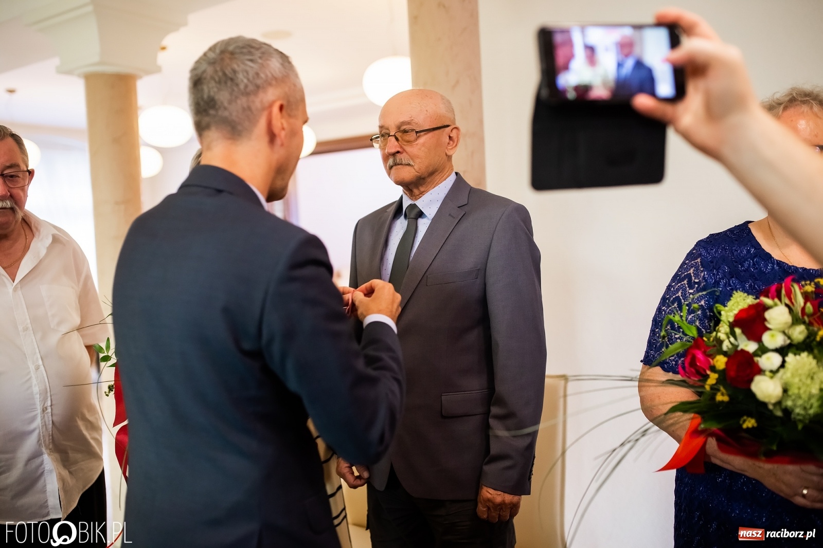 Zdjęcie w galerii na portalu naszraciborz.pl: Złote Gody w Raciborzu. Małżonkowie dziękowali sobie za 50 lat pożycia wiadomości z regionu
