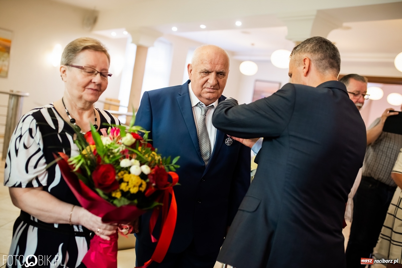 Zdjęcie w galerii na portalu naszraciborz.pl: Złote Gody w Raciborzu. Małżonkowie dziękowali sobie za 50 lat pożycia wiadomości z regionu
