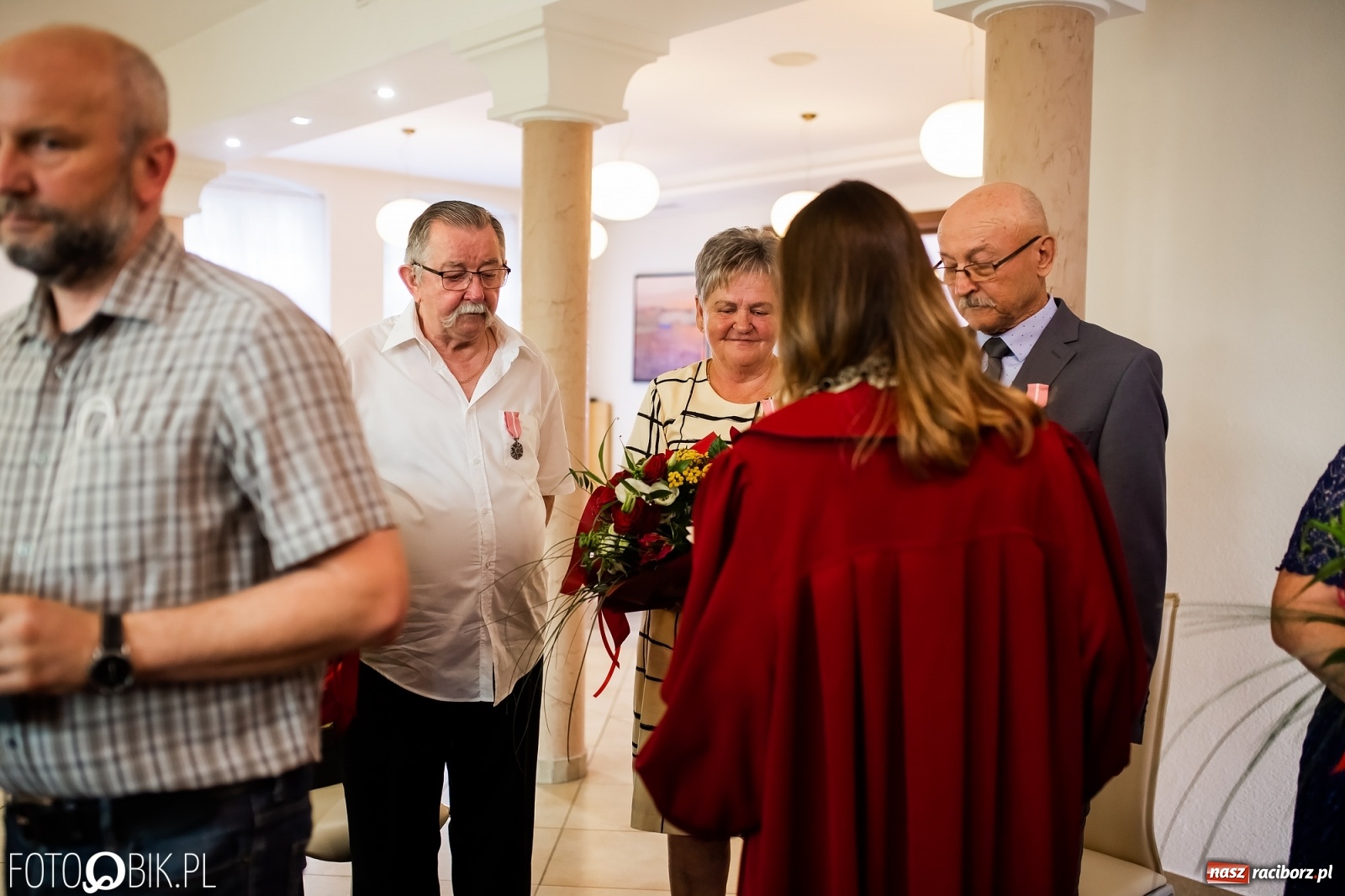 Zdjęcie w galerii na portalu naszraciborz.pl: Złote Gody w Raciborzu. Małżonkowie dziękowali sobie za 50 lat pożycia wiadomości z regionu