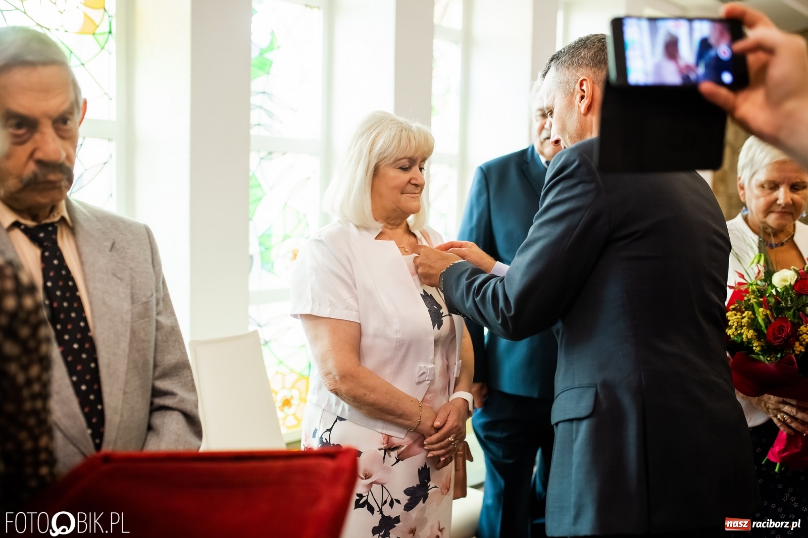 Zdjęcie w galerii na portalu naszraciborz.pl: Złote Gody w Raciborzu. Małżonkowie dziękowali sobie za 50 lat pożycia wiadomości z regionu