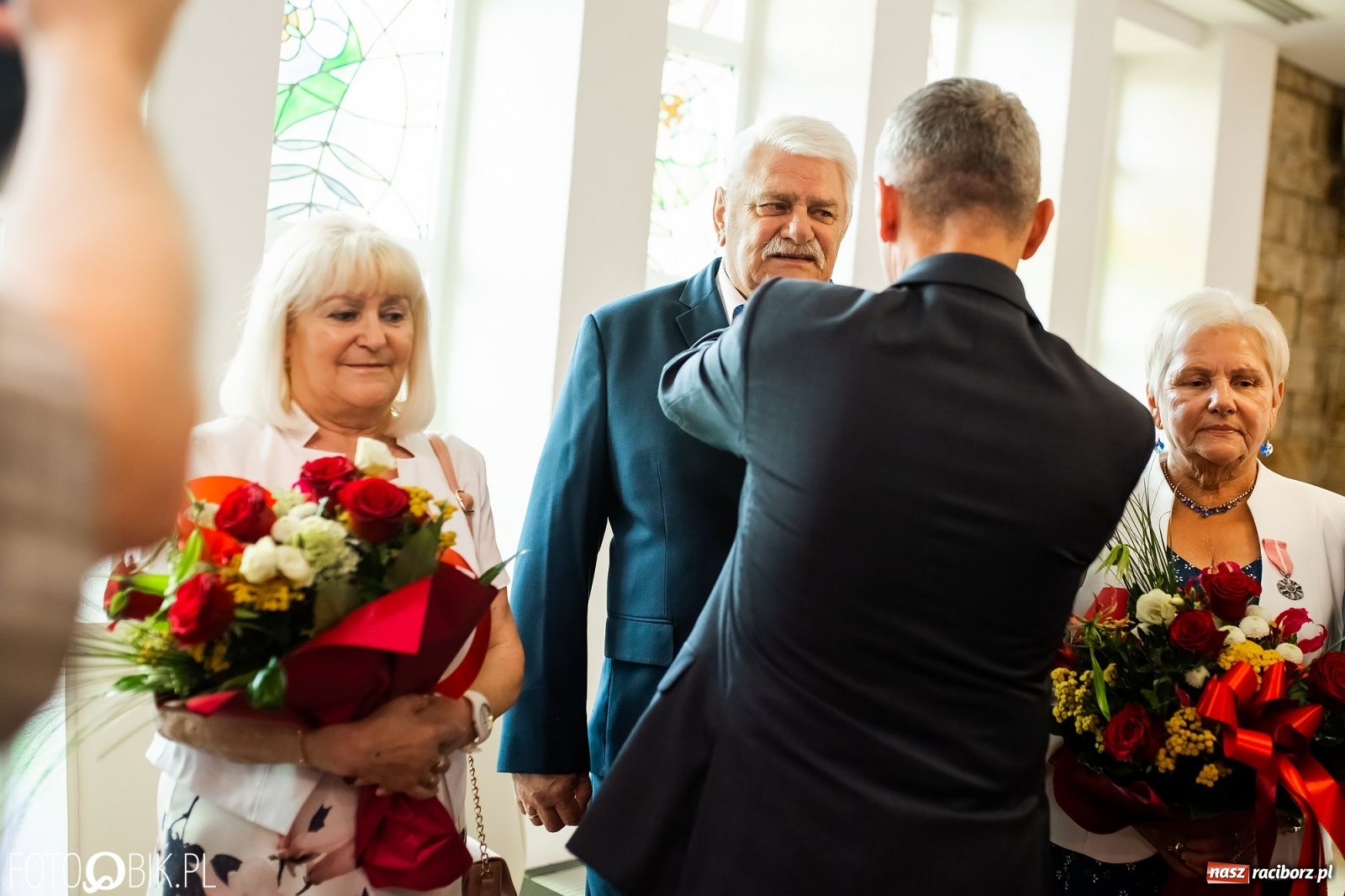 Zdjęcie w galerii na portalu naszraciborz.pl: Złote Gody w Raciborzu. Małżonkowie dziękowali sobie za 50 lat pożycia wiadomości z regionu